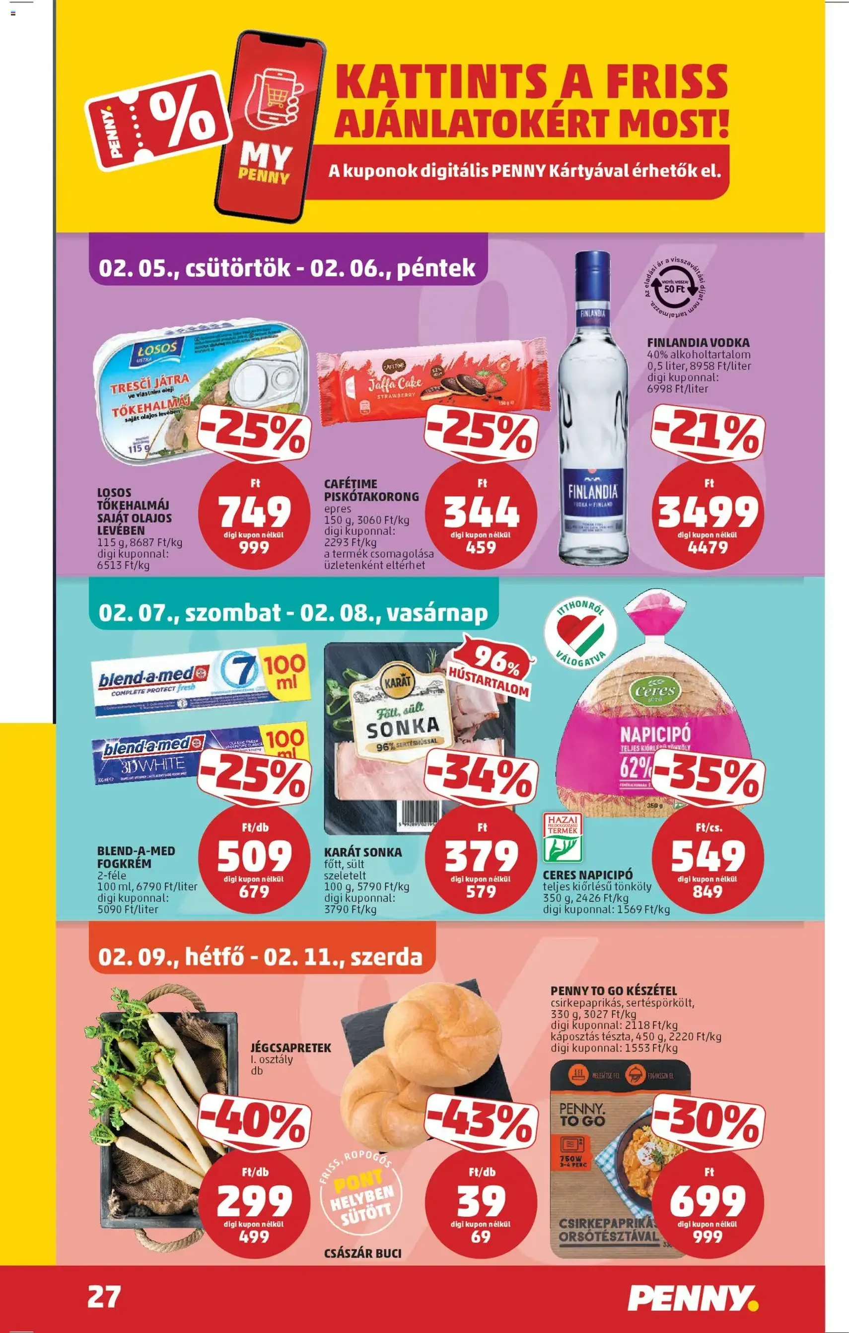 PENNY Akciós újság - 2026.02.05. érvényes szórólap 29 oldal 39 oldalból