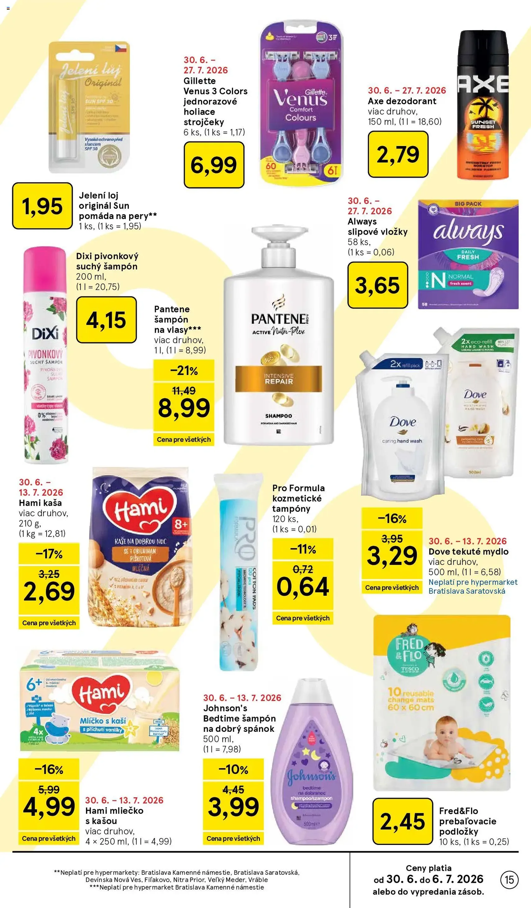 Tesco Hypermarket - leták - platný leták od 01.07.2026 strana 15 z 48