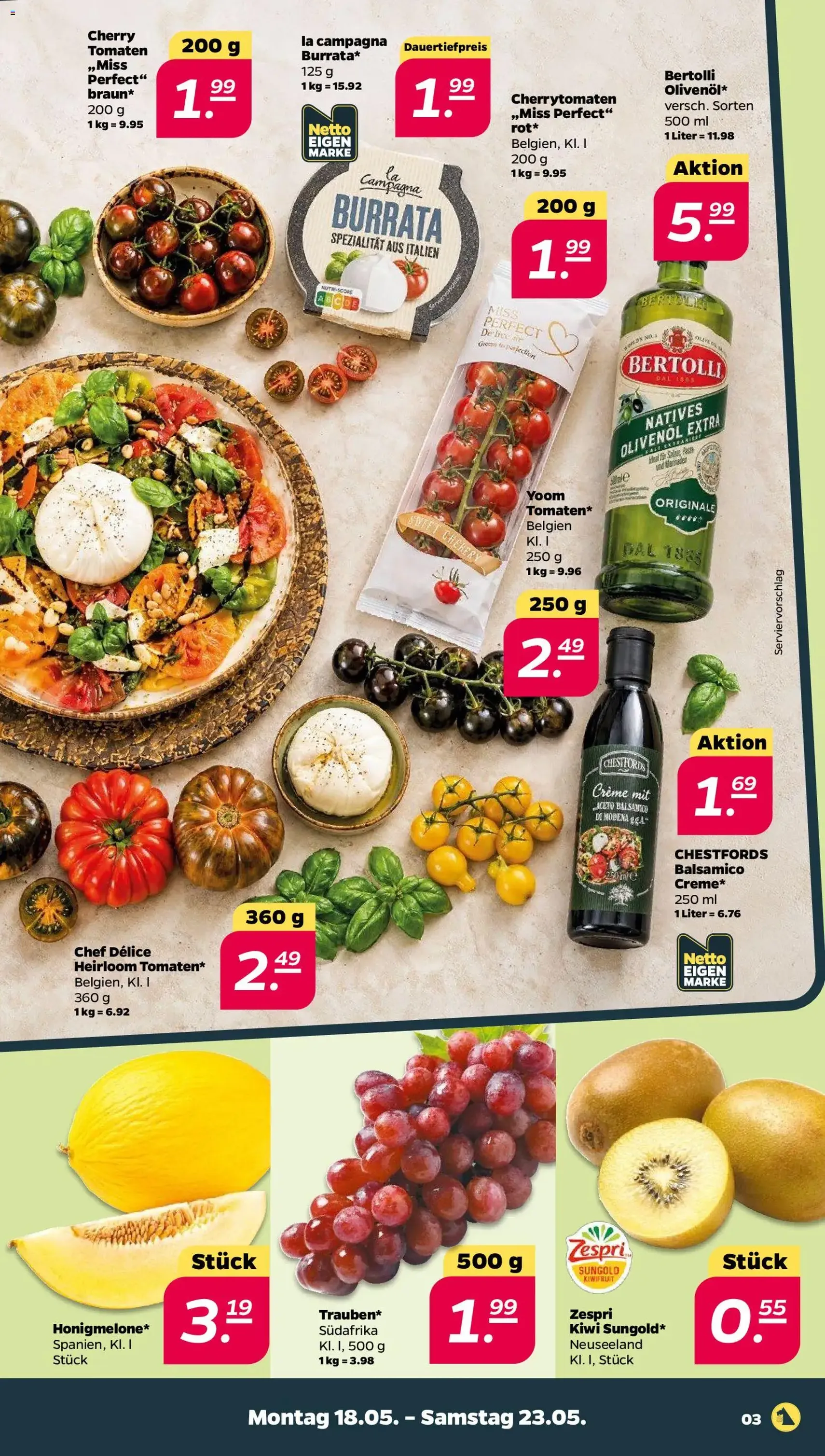 Netto Prospekt - Gültiger Prospekt ab 18.05.2026, Seite 3 von insgesamt 37