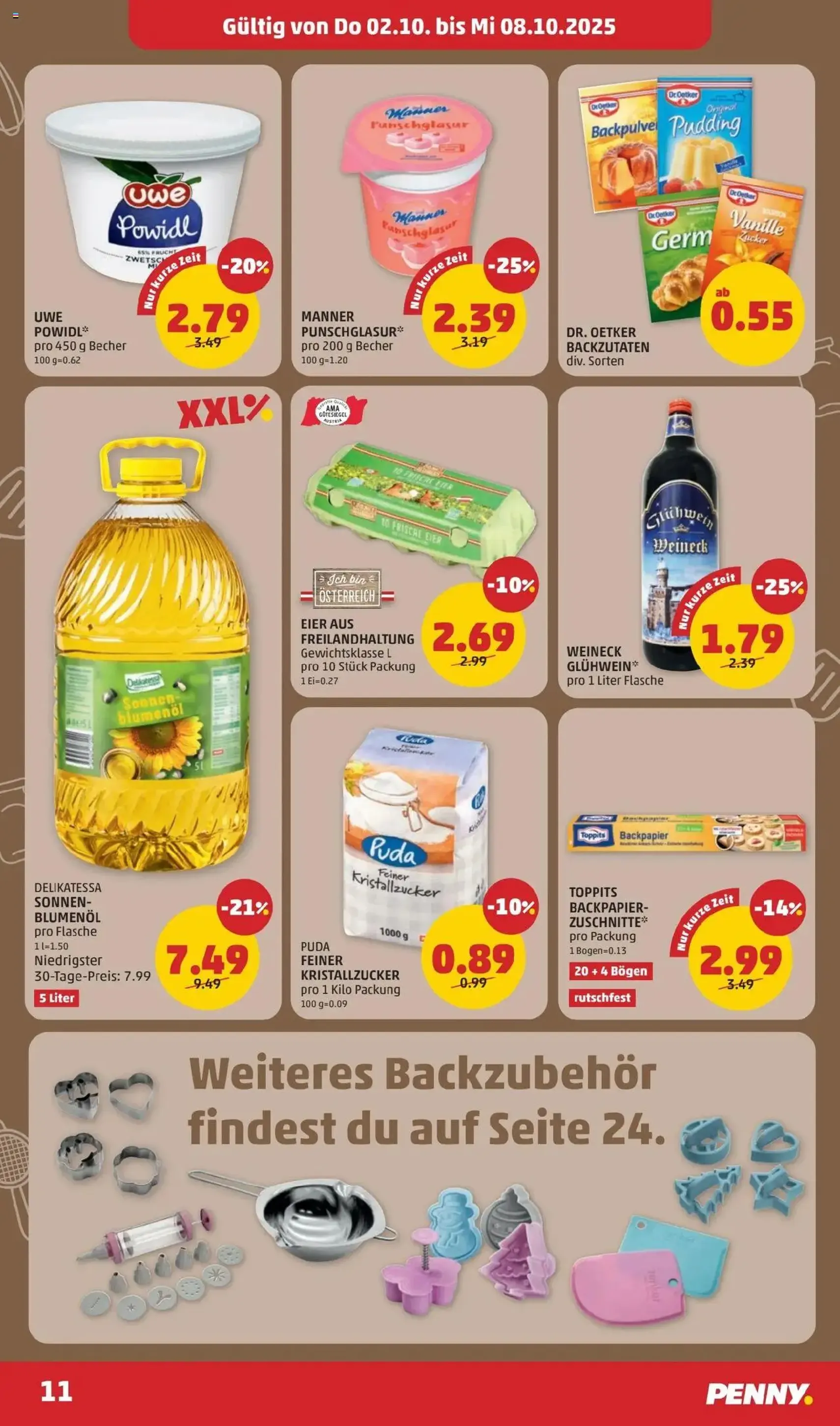Penny Markt Flugblatt - Gültiger Prospekt ab 02.10.2025, Seite 11 von insgesamt 32