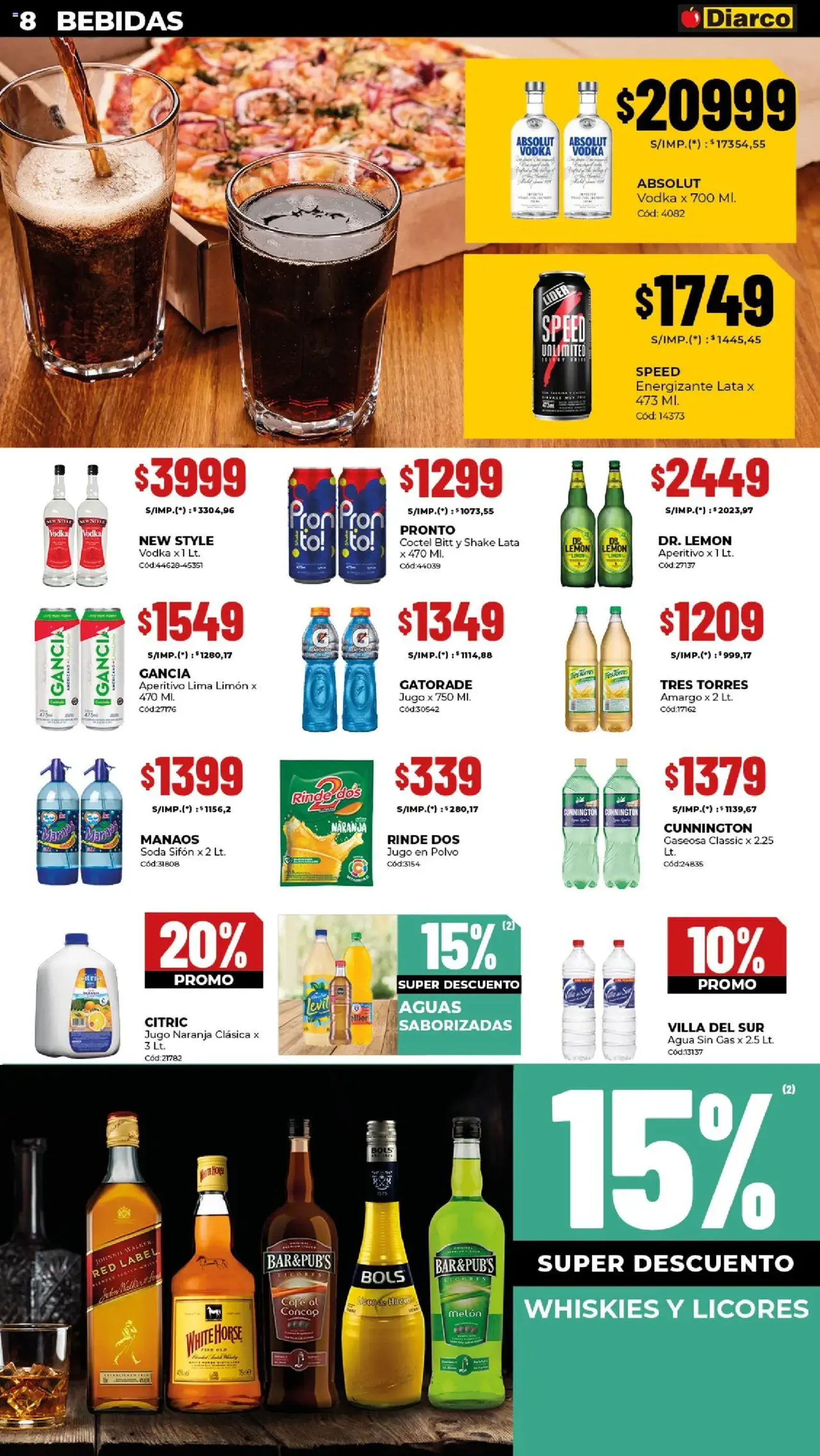 Diarco ofertas - folleto válido desde 06/10/2025 página 8 de 22 Diarco ofertas - folleto válido desde 06/10/2025 página 8 de 22