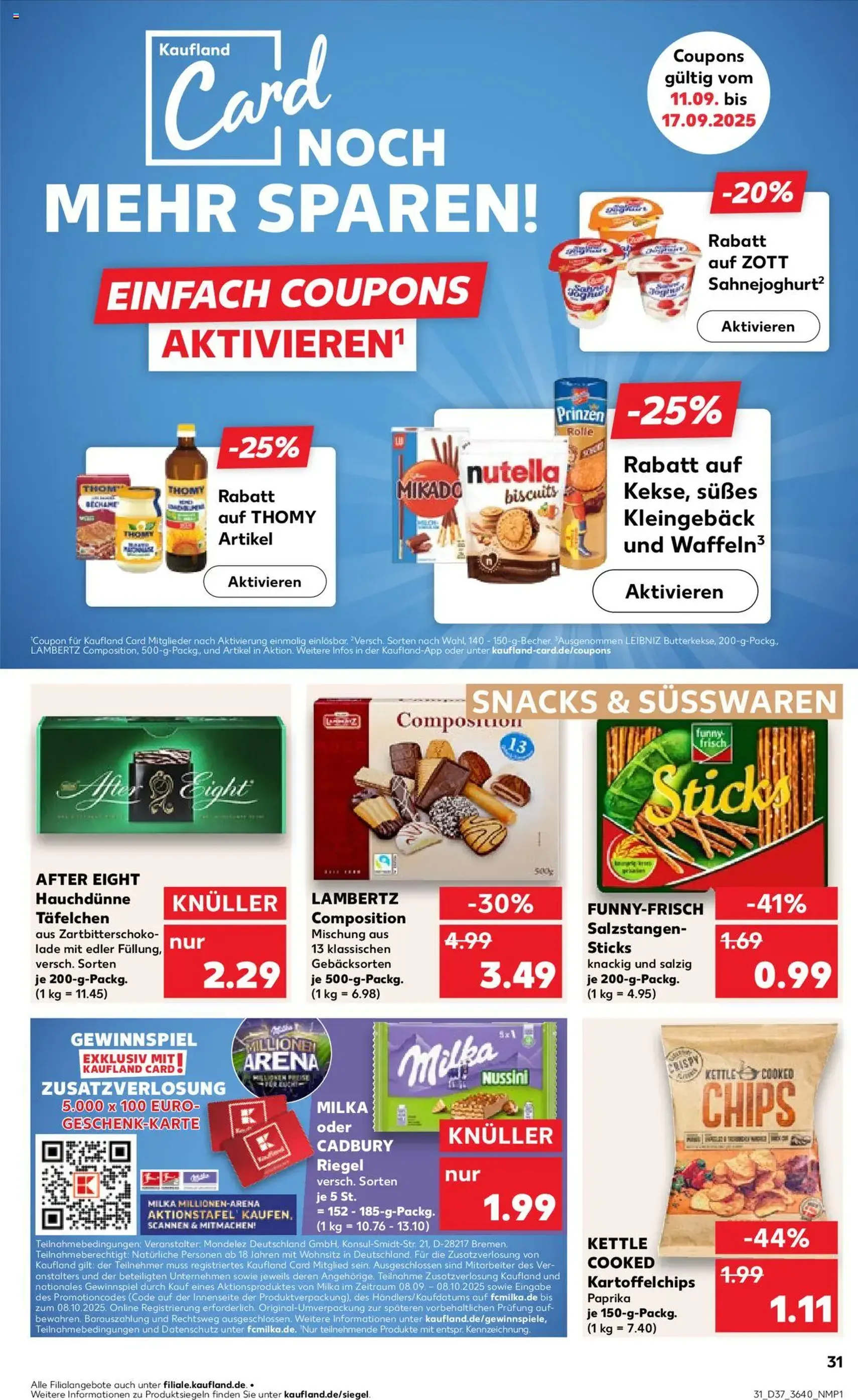 Kaufland Prospekt - Gültiger Prospekt ab 11.09.2025, Seite 31 von insgesamt 59 Kaufland Prospekt - Gültiger Prospekt ab 11.09.2025, Seite 31 von insgesamt 59
