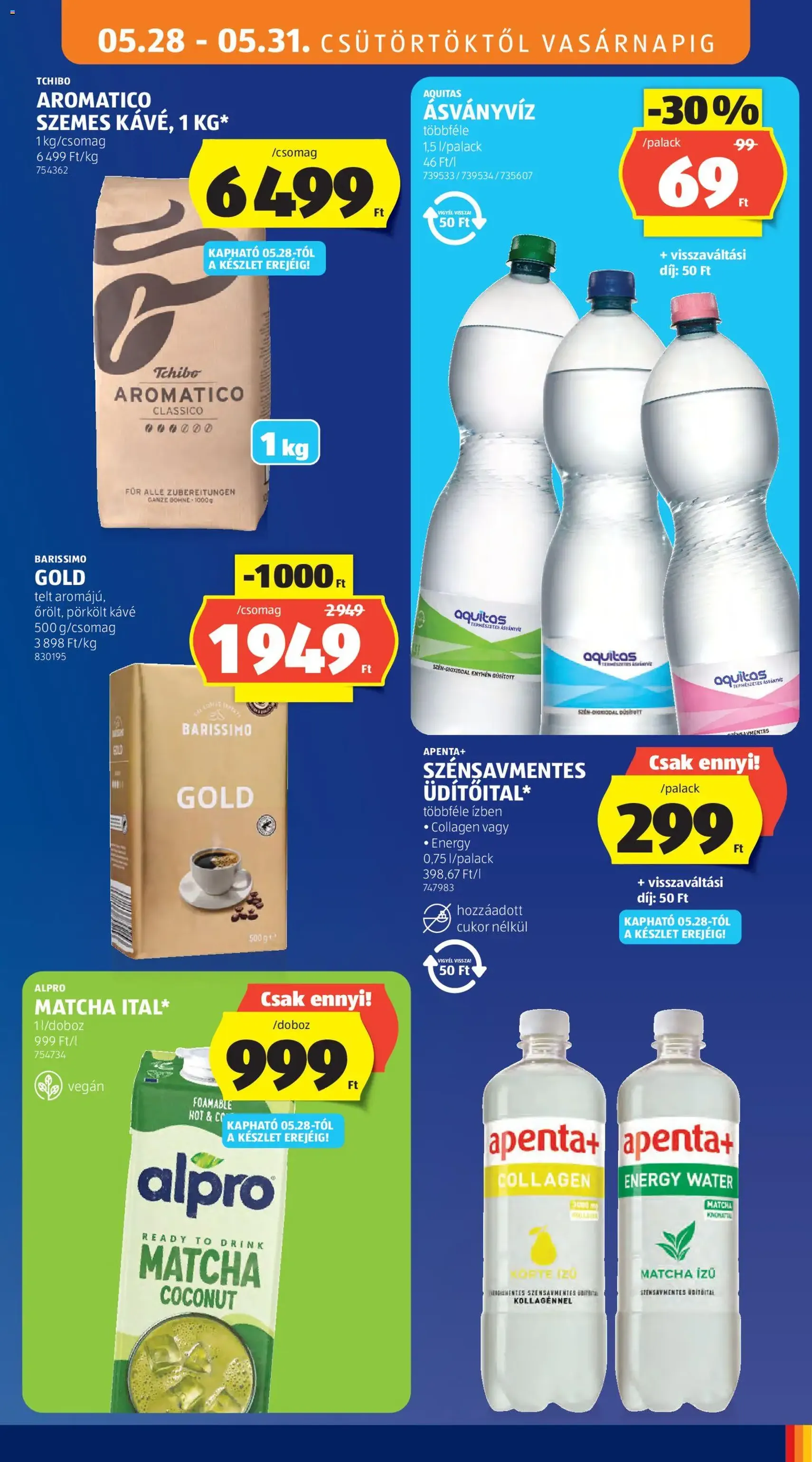 Aldi akciós újság - 2026.05.28. érvényes szórólap 17 oldal 60 oldalból
