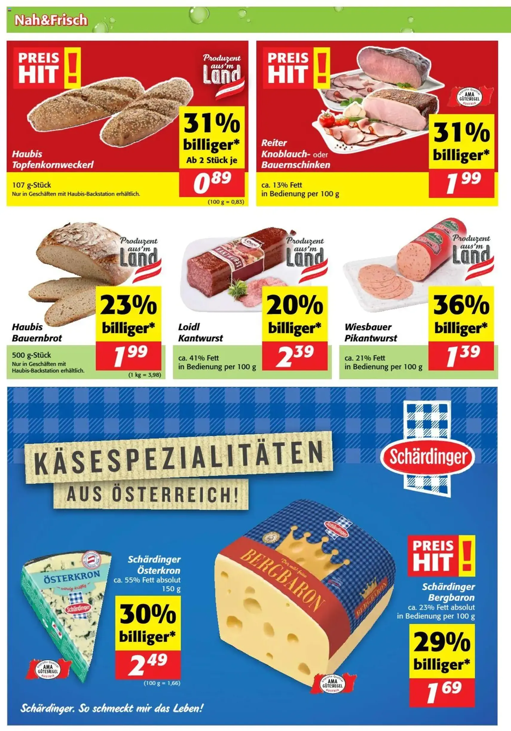 Nah und Frisch Flugblatt - Gültiger Prospekt ab 27.08.2025, Seite 2 von insgesamt 8