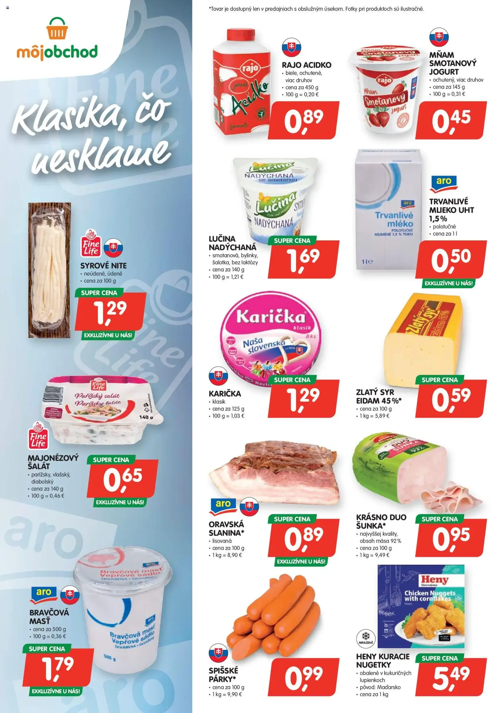 Môj obchod leták - platný leták od 10.04.2026 strana 2 z 4