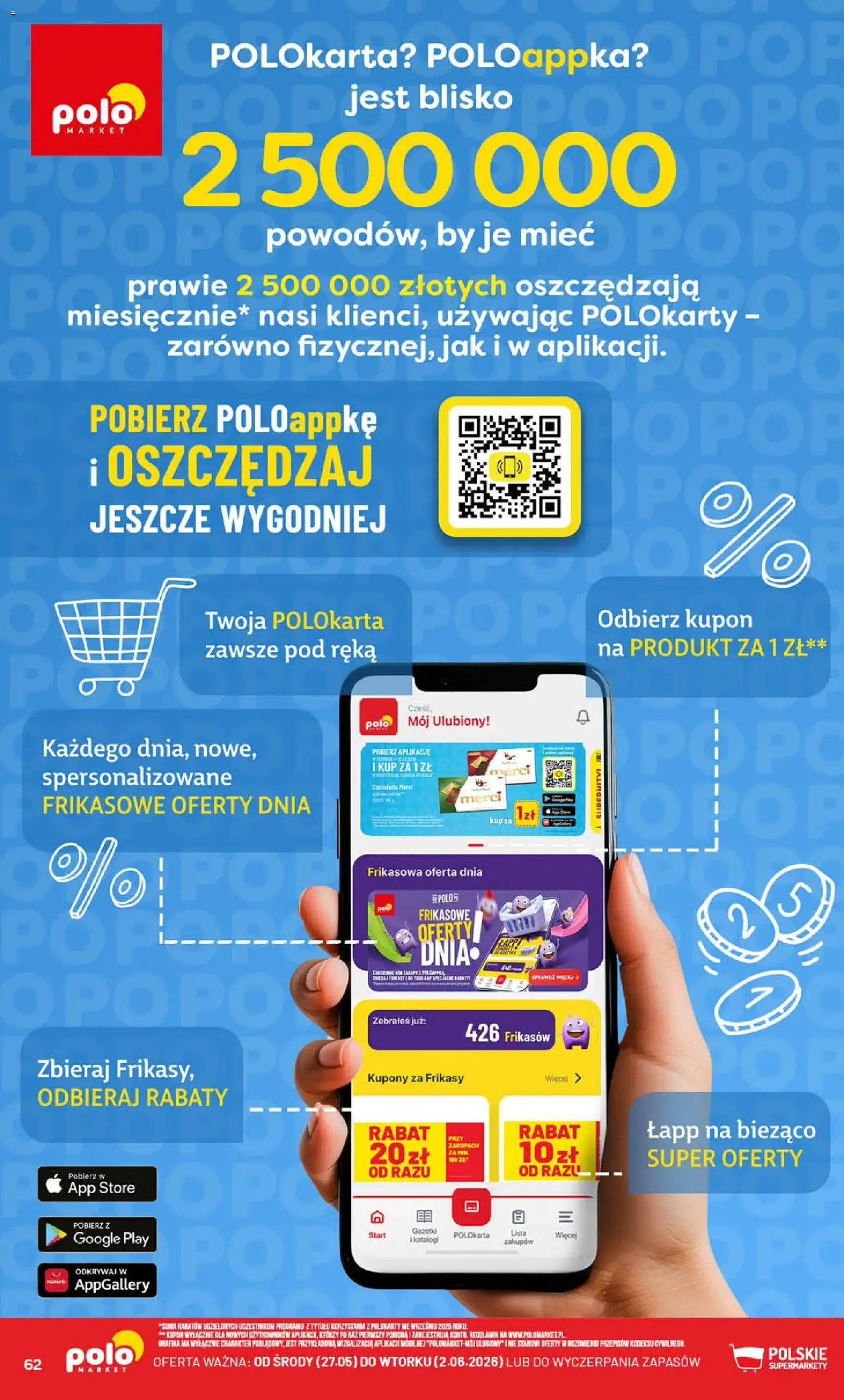POLOmarket gazetka - ważny gazetka od 27.05.2026 strona 62 z 68