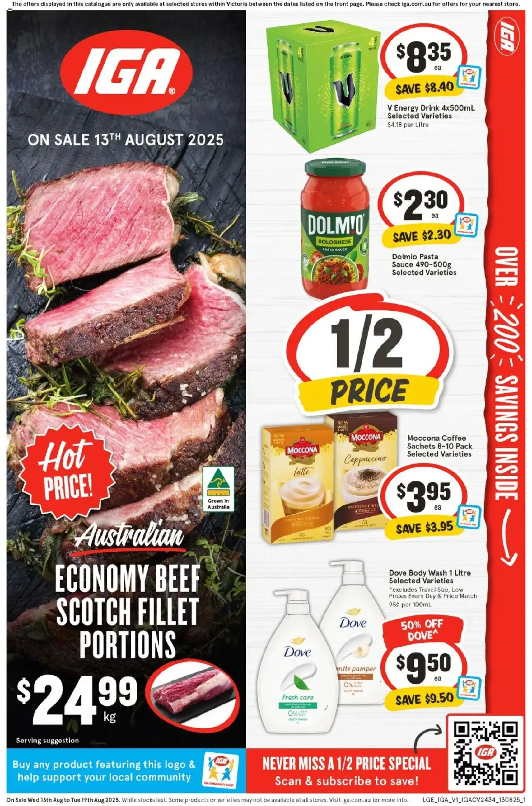 IGA Catalogue VIC - valid flyer from 13/08/2025, page 1 of 28 IGA Catalogue VIC - valid flyer from 13/08/2025, page 1 of 28