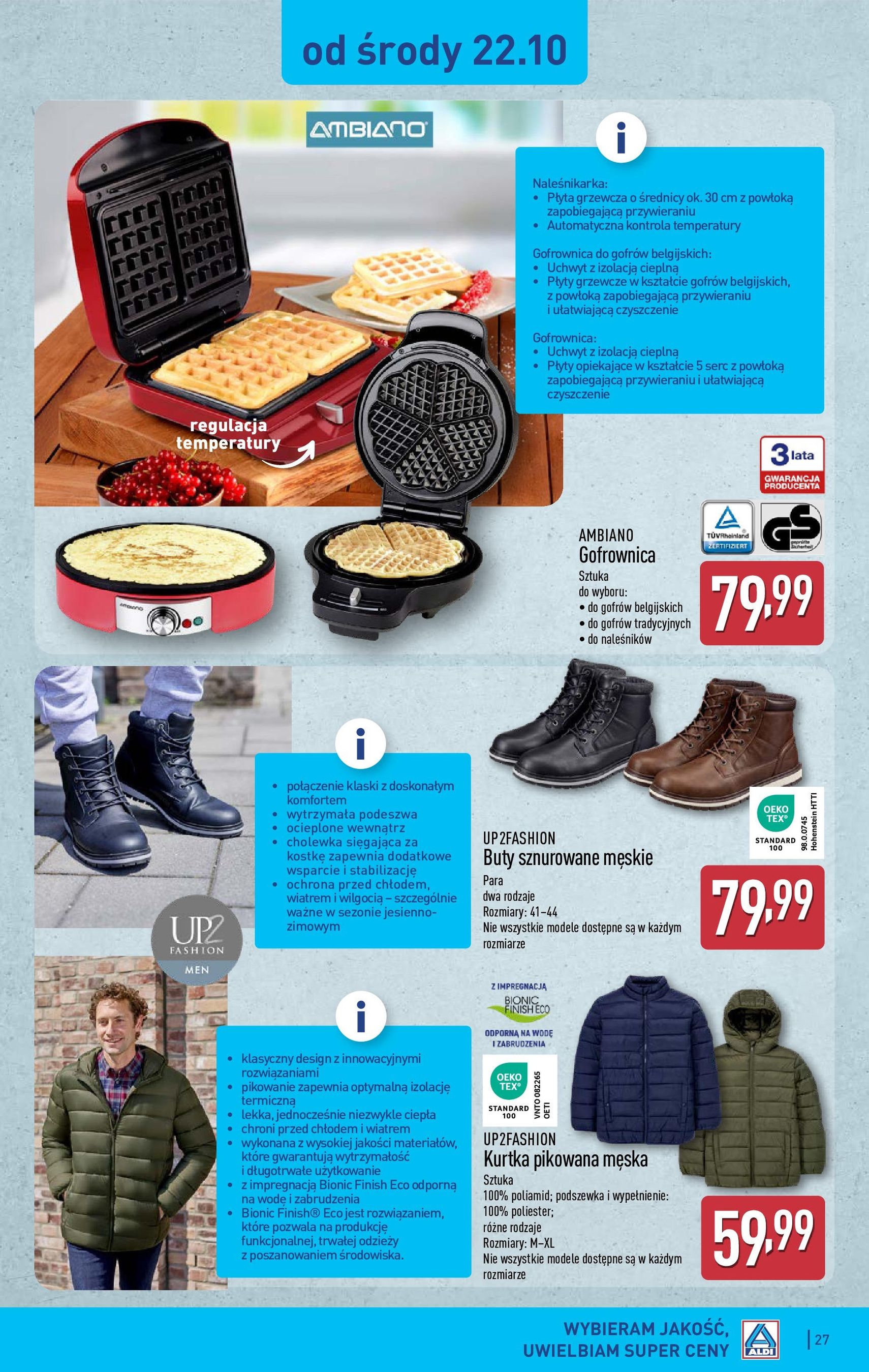 Aldi Gazetka - ważny gazetka od 20.10.2025 strona 27 z 41 Aldi Gazetka - ważny gazetka od 20.10.2025 strona 27 z 41