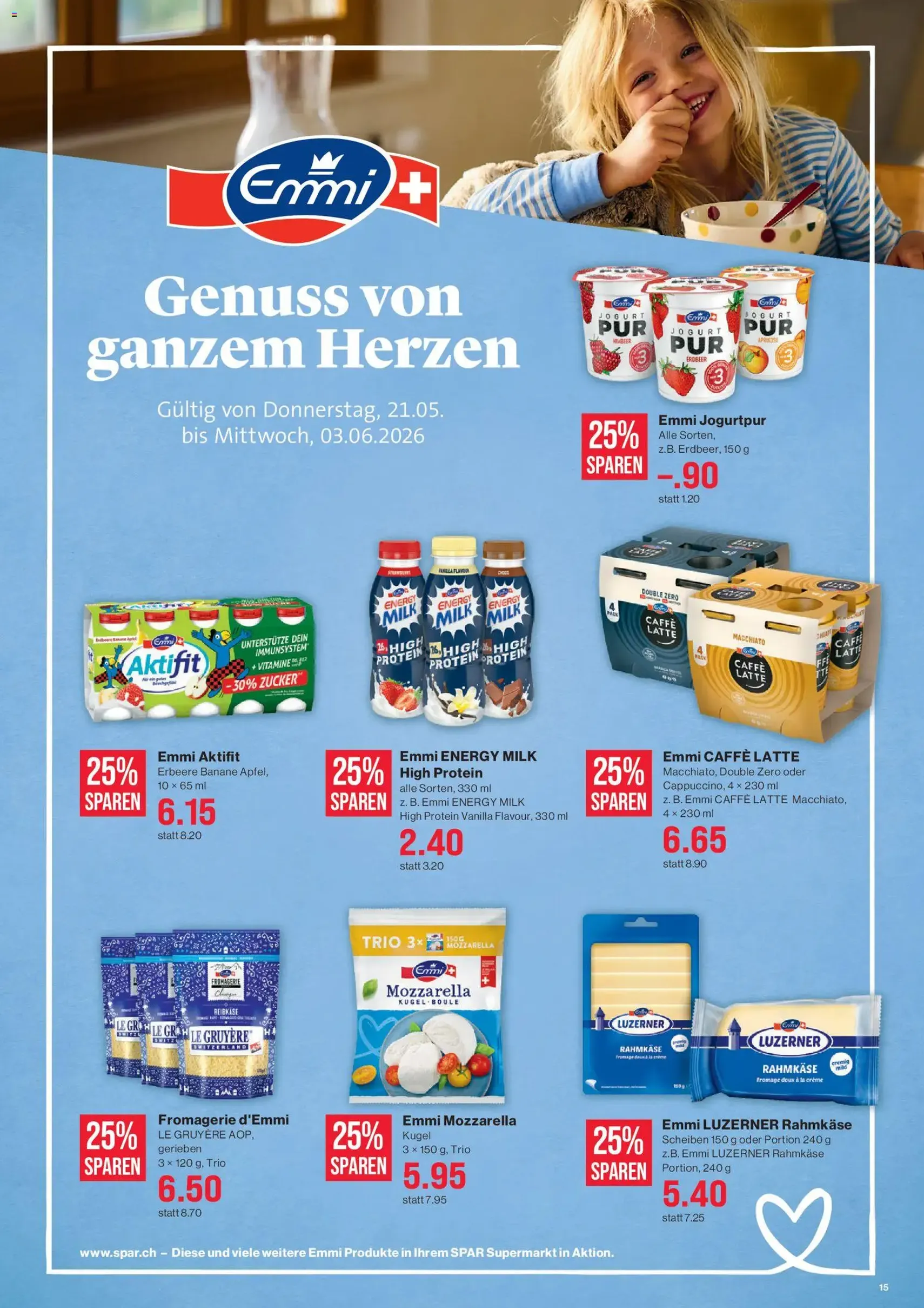 SPAR aktionen - Gültiger Prospekt ab 21.05.2026, Seite 15 von insgesamt 20
