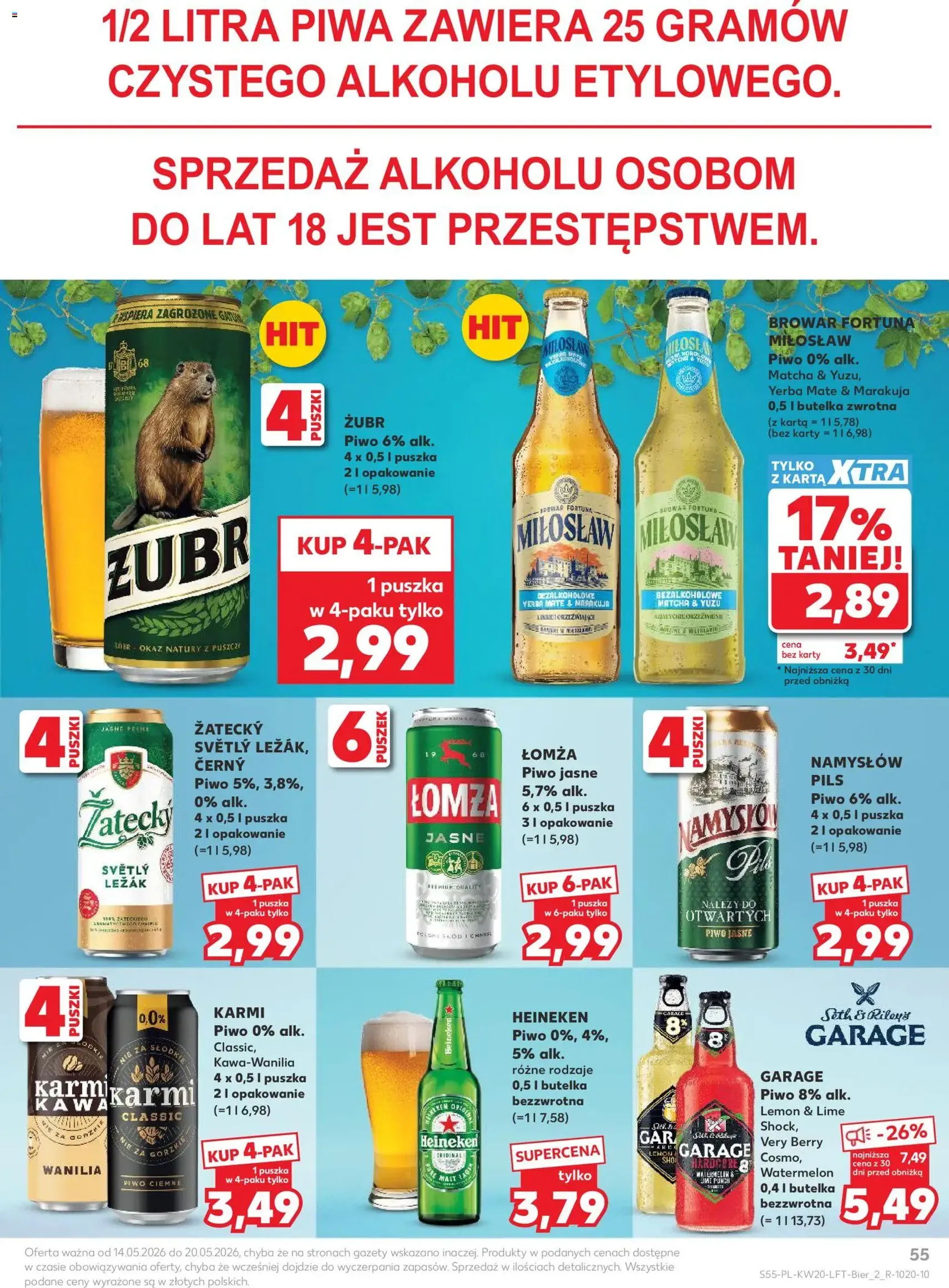 Kaufland gazetka - ważny gazetka od 14.05.2026 strona 55 z 70