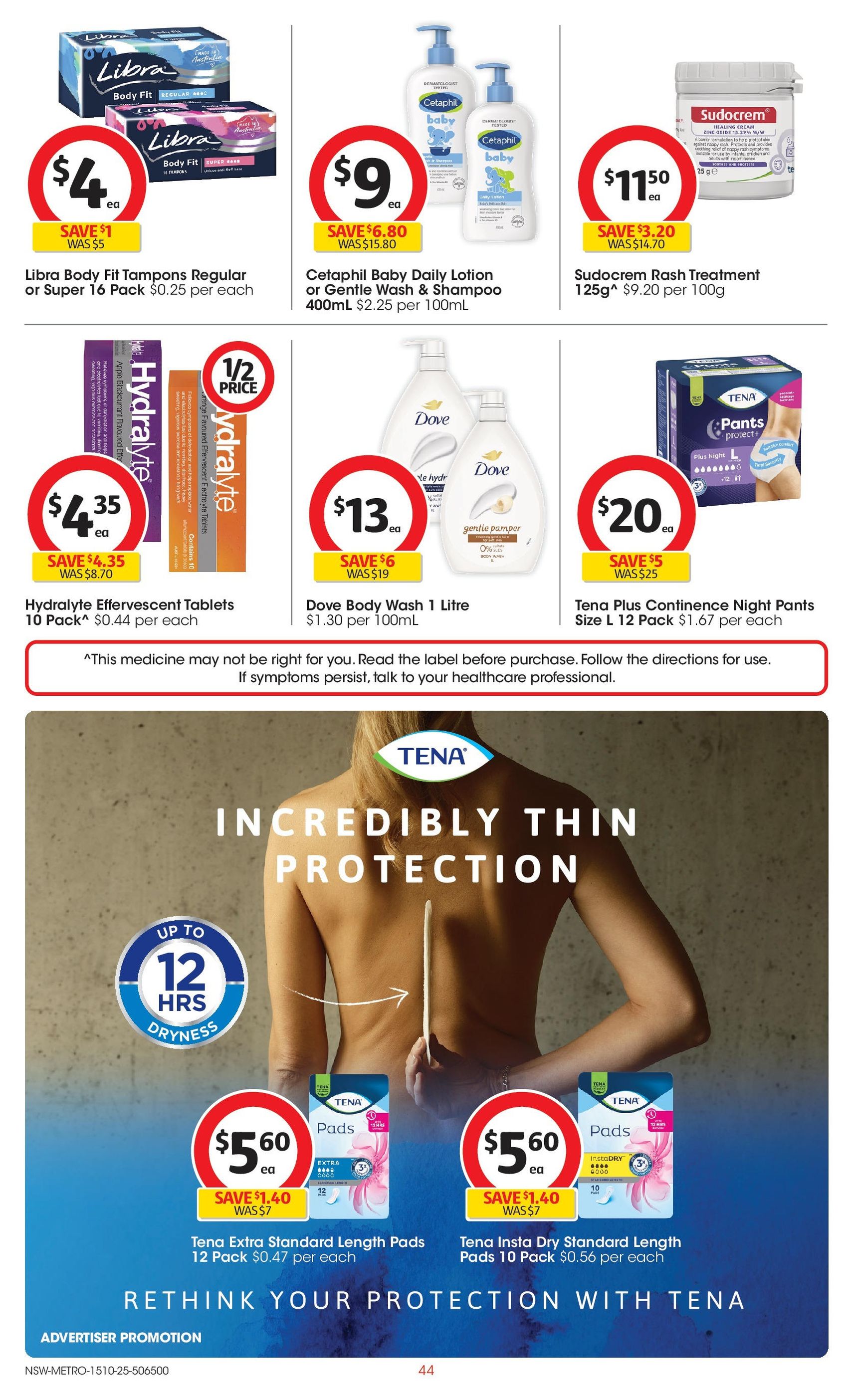 Coles Catalogue NSW - valid flyer from 15/10/2025, page 44 of 51 Coles Catalogue NSW - valid flyer from 15/10/2025, page 44 of 51