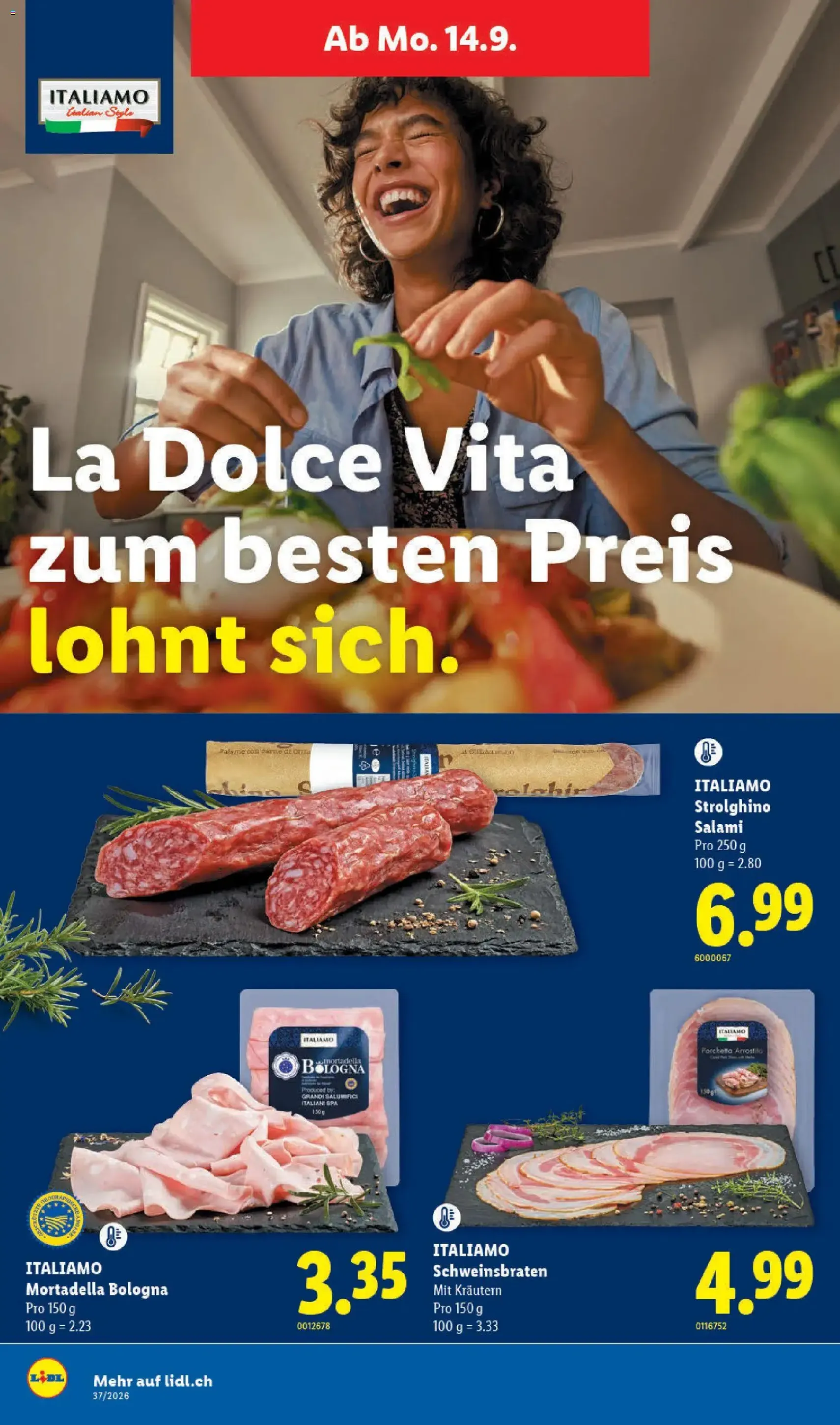 Lidl aktionen - Gültiger Prospekt ab 10.09.2026, Seite 22 von insgesamt 33