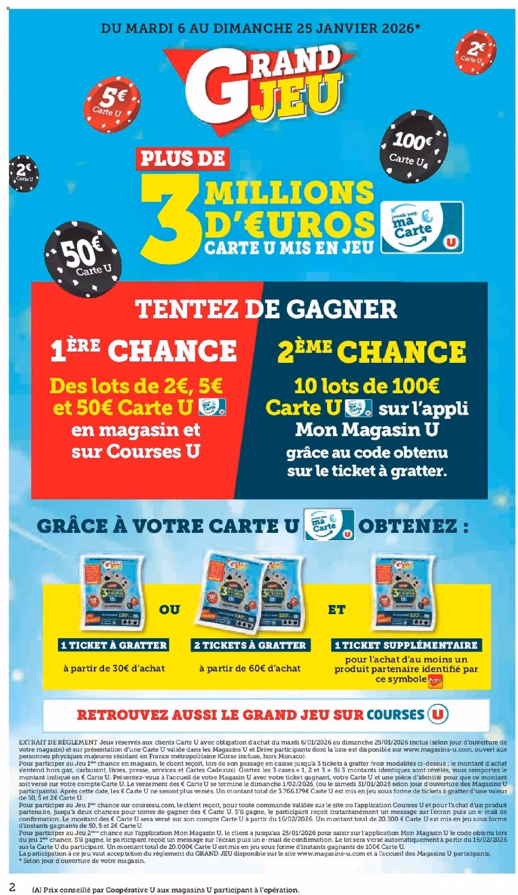 U Express catalogue - brochure valable à partir du 06/01/2026, page 2 sur 20