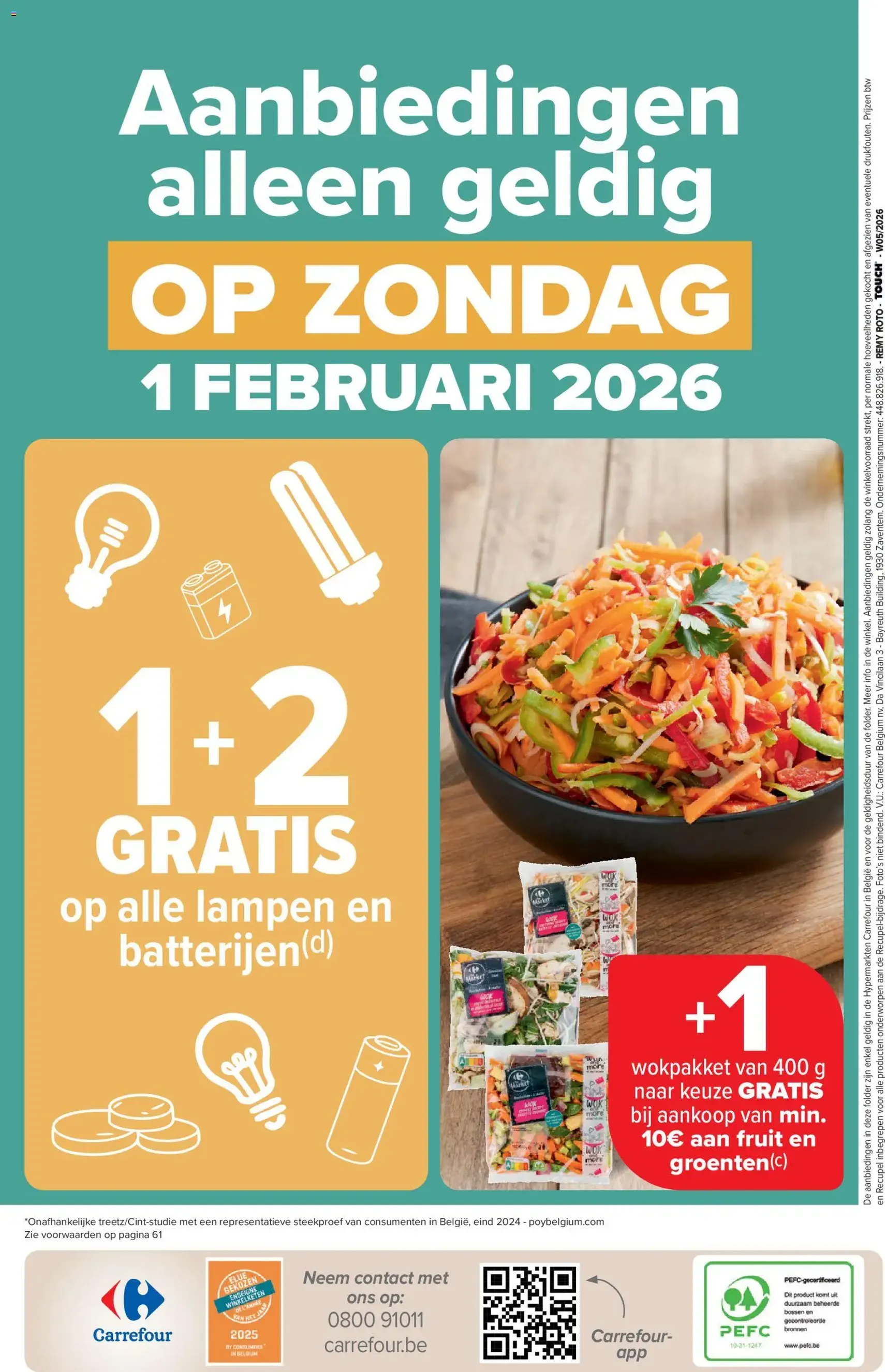 Carrefour folder week 5 - geldige folder vanaf 28/01/2026 pagina 62 van 63
