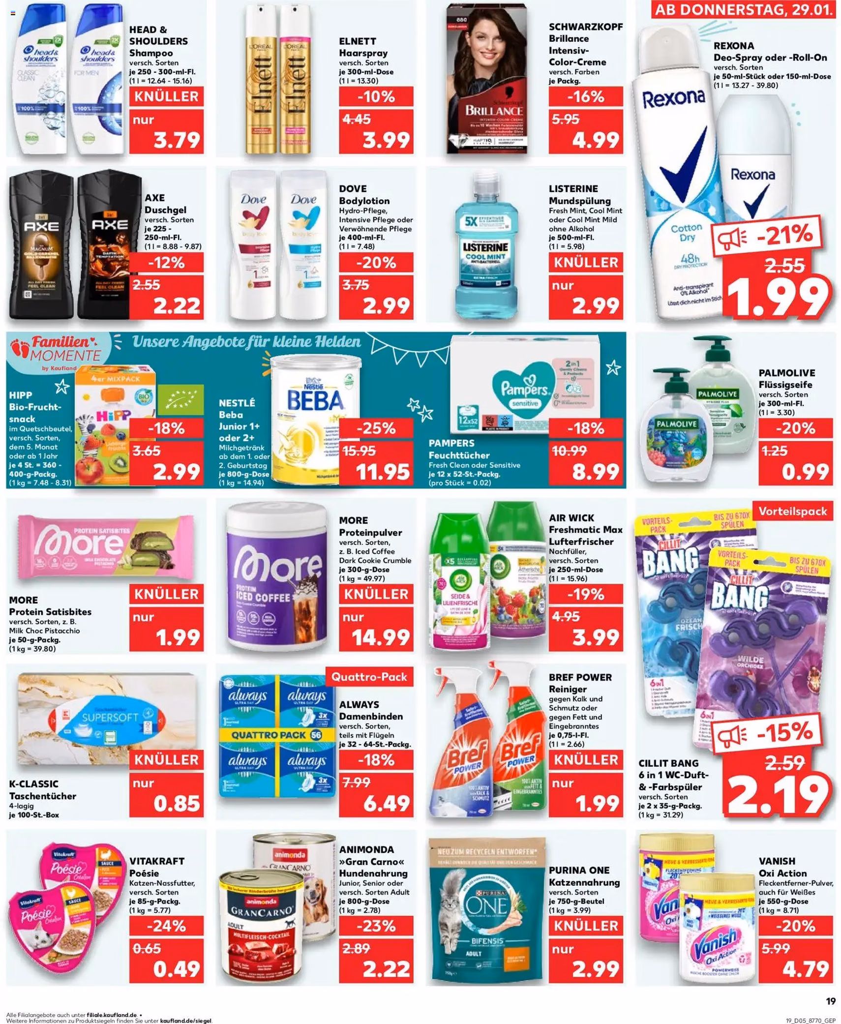 Kaufland Prospekt - Gültiger Prospekt ab 29.01.2026, Seite 19 von insgesamt 37