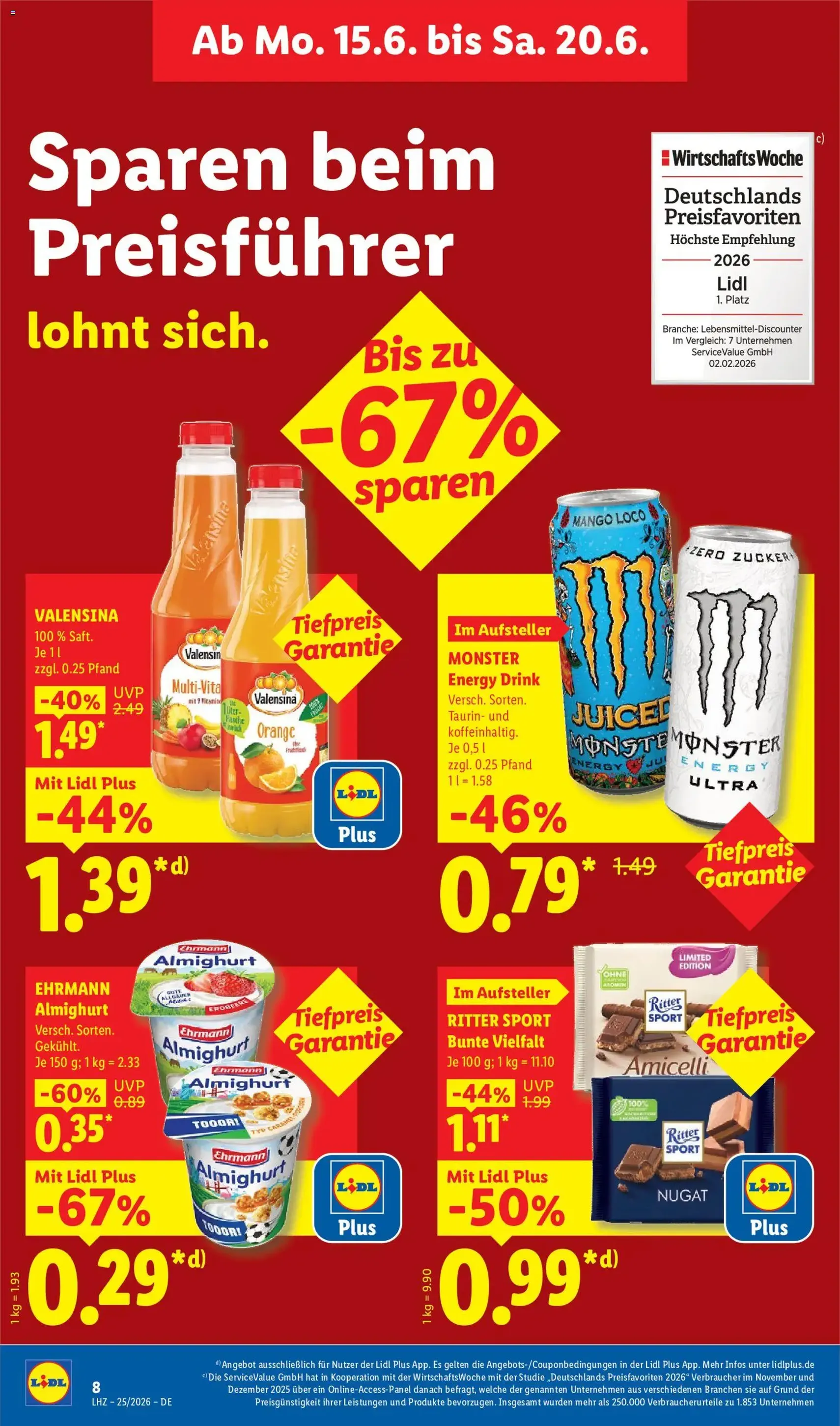 Lidl Prospekt - Gültiger Prospekt ab 15.06.2026, Seite 18 von insgesamt 70
