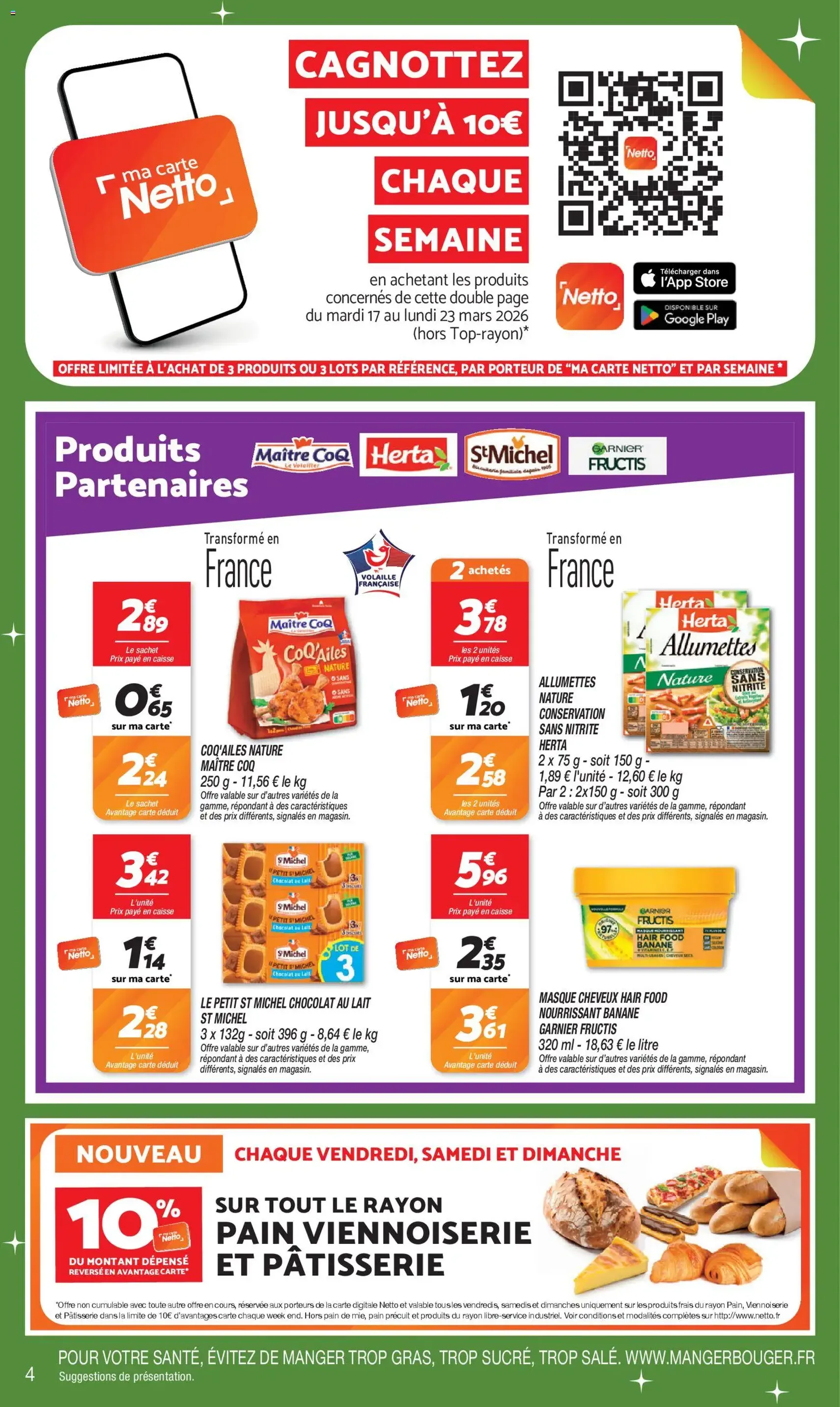 Netto catalogue - brochure valable à partir du 17/03/2026, page 4 sur 22
