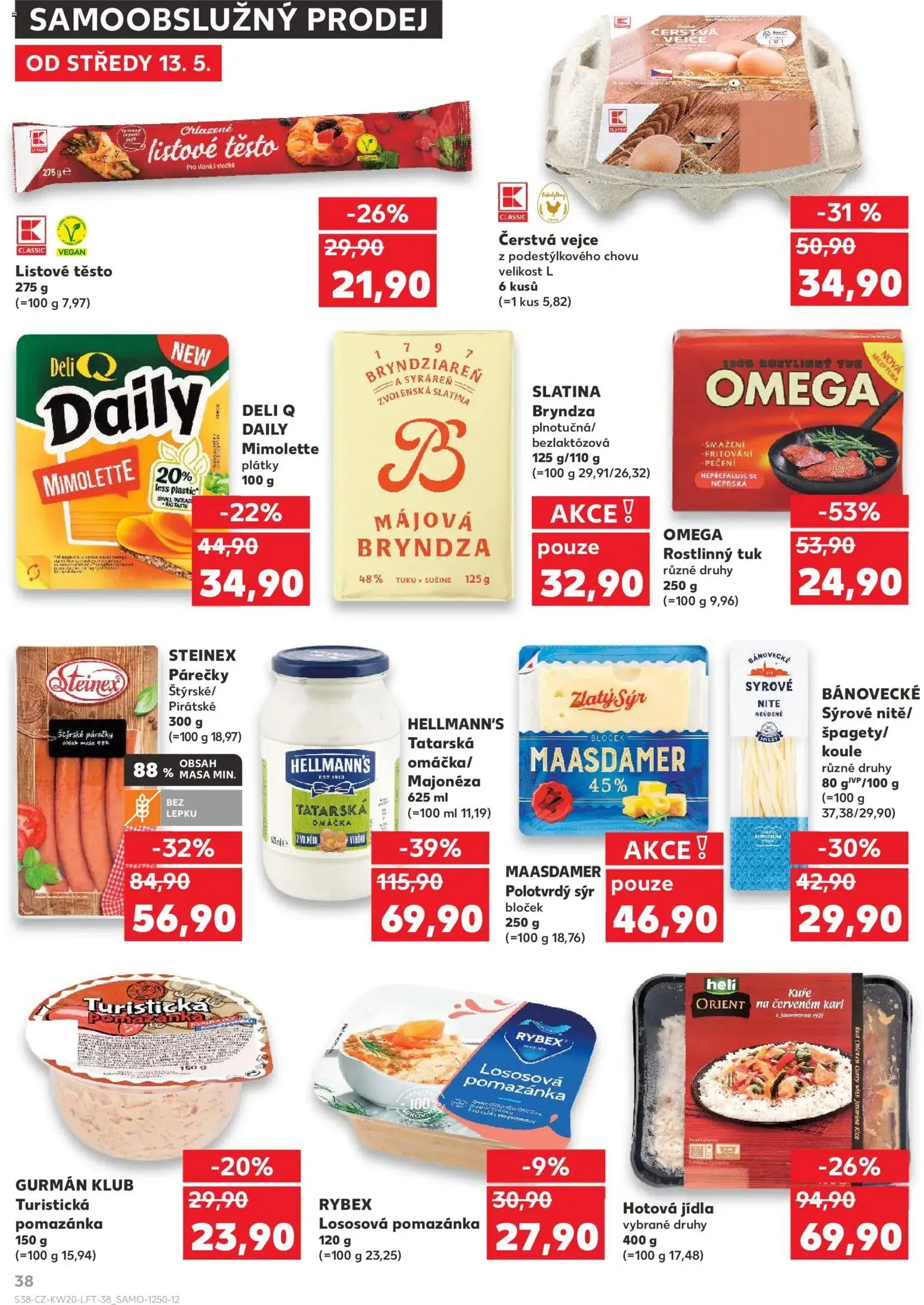 Kaufland leták - platný leták od 13.05.2026 strana 38 z 62
