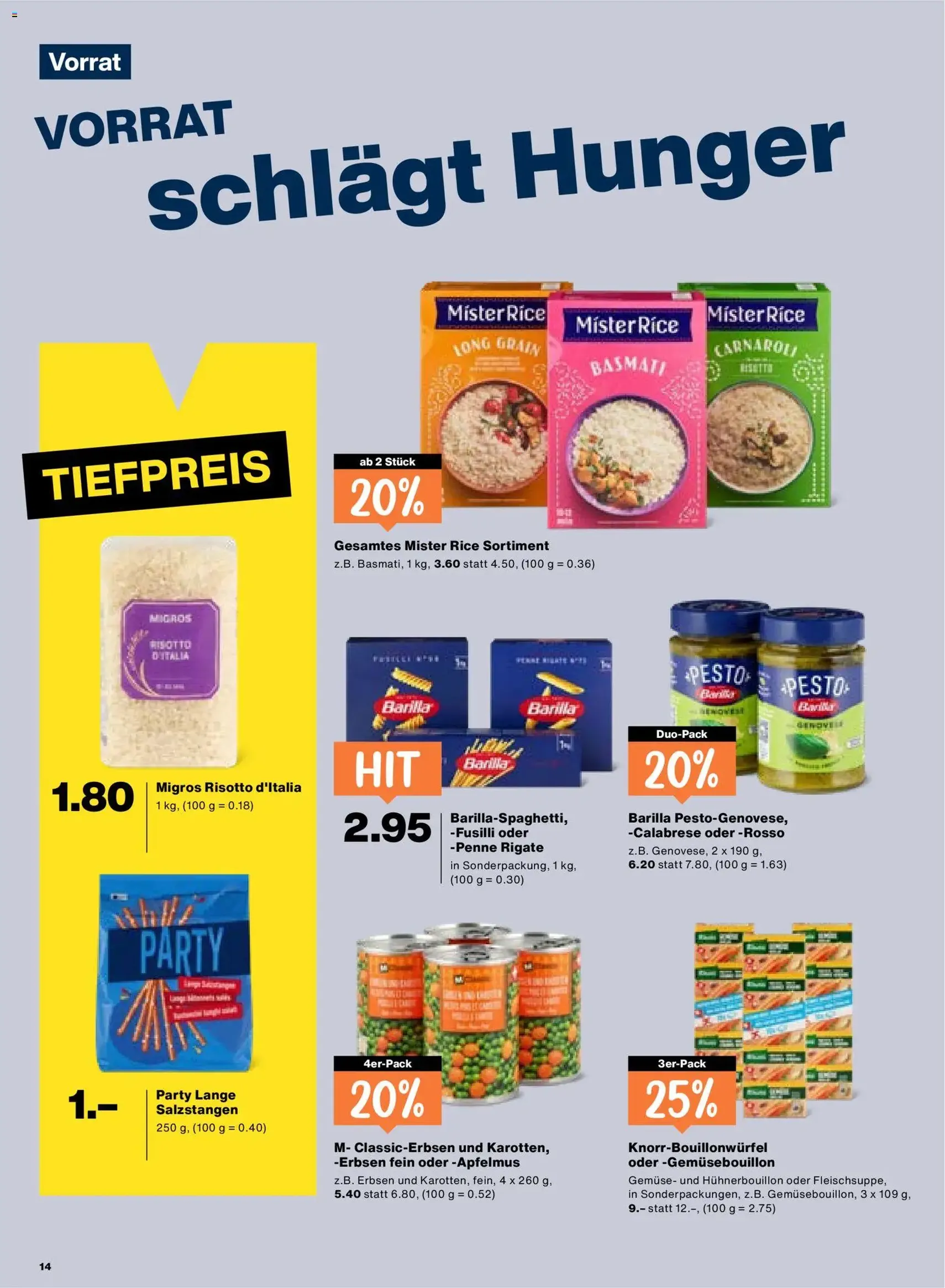 Migros aktionen - Gültiger Prospekt ab 02.07.2026, Seite 14 von insgesamt 24