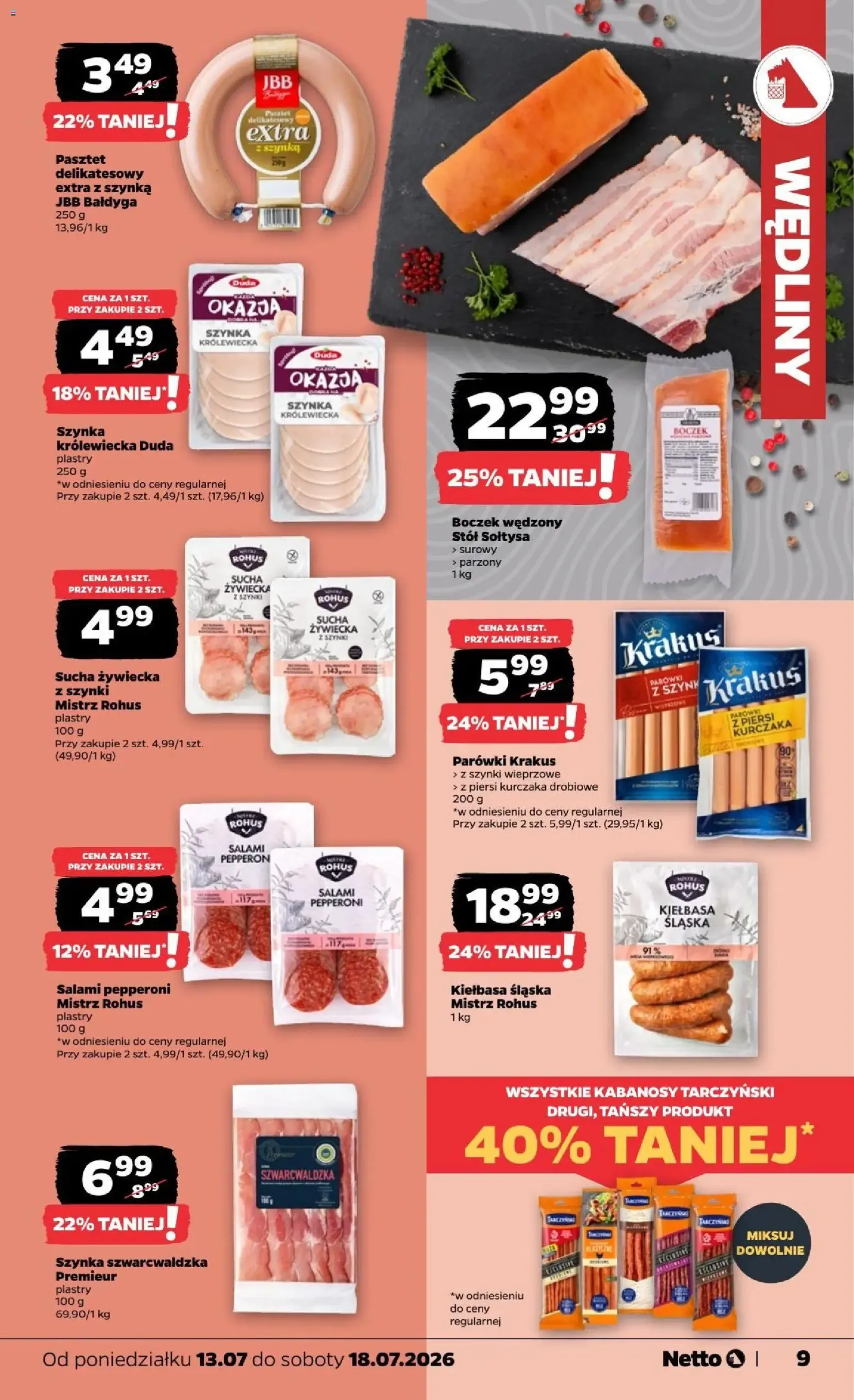 Netto gazetka od poniedziałku - ważny gazetka od 13.07.2026 strona 9 z 34