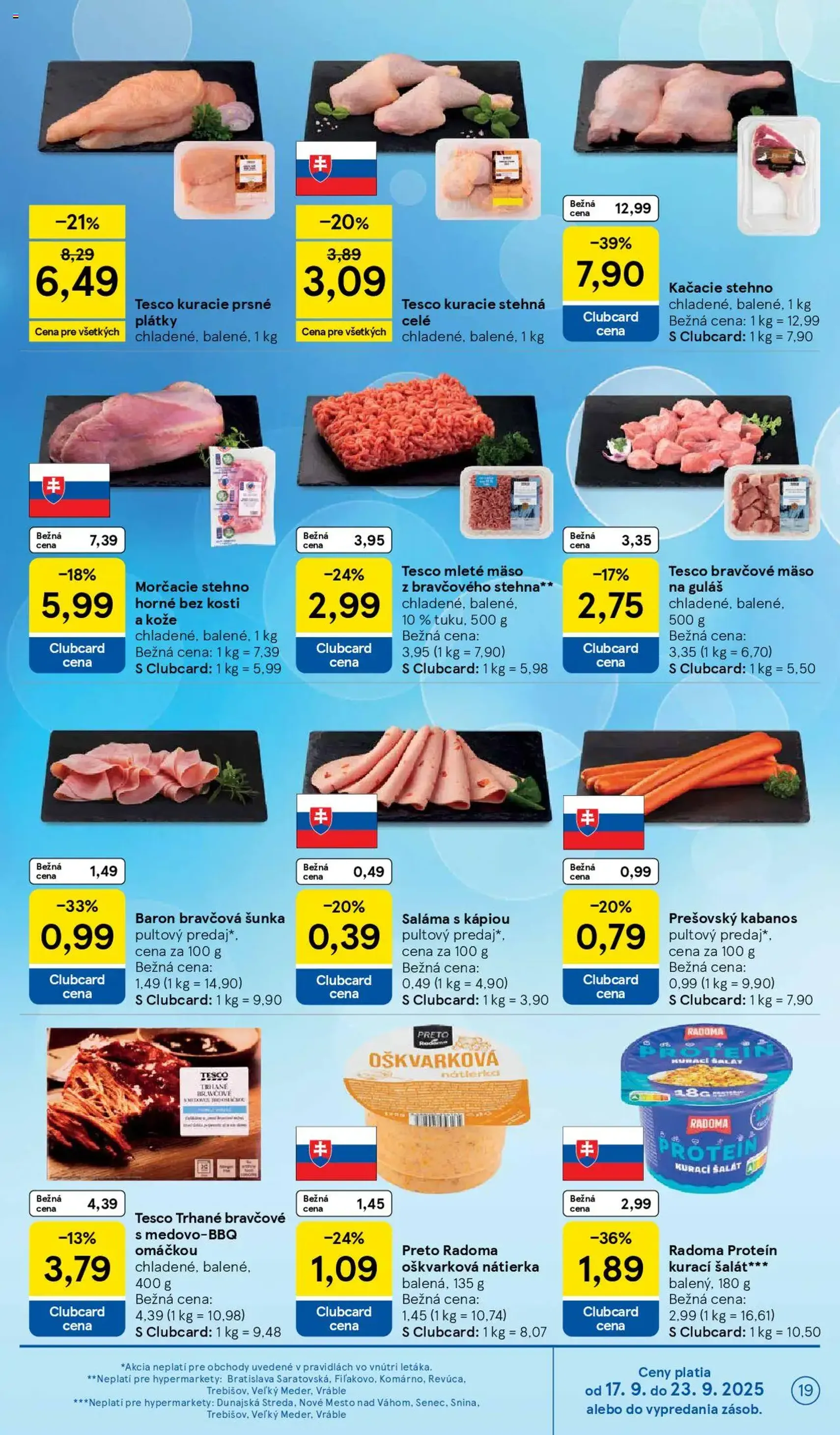 Tesco Hypermarket - leták - platný leták od 17.09.2025 strana 19 z 35