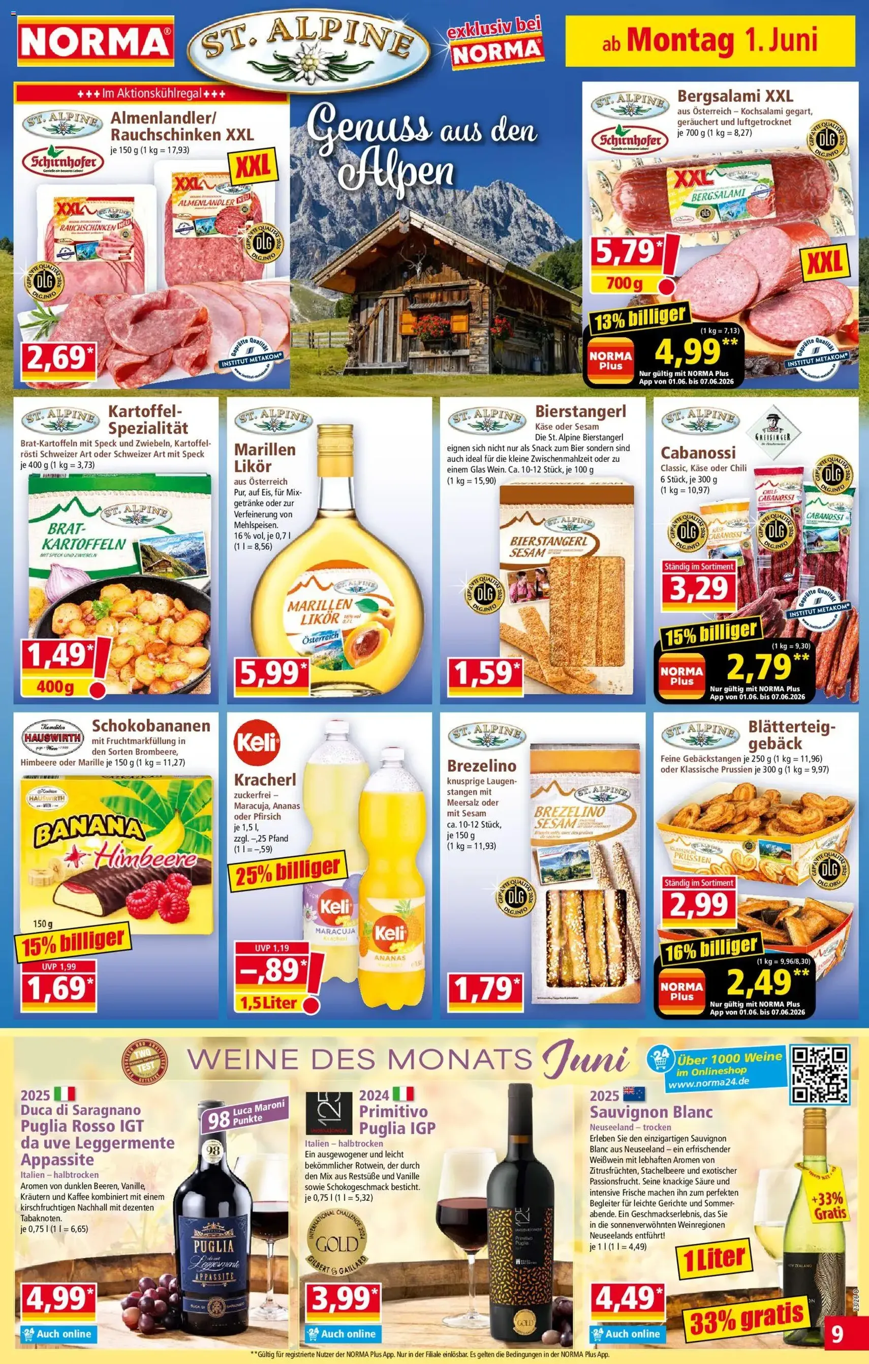 Norma Prospekt - Gültiger Prospekt ab 01.06.2026, Seite 9 von insgesamt 21