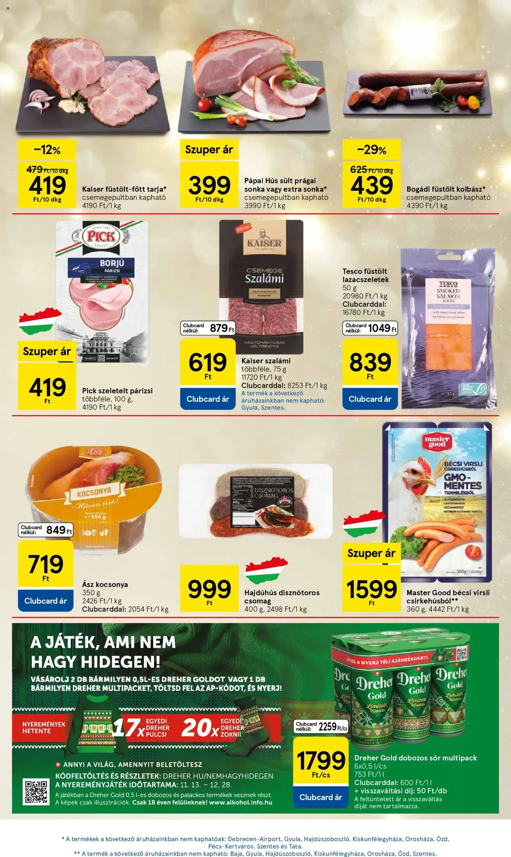 Tesco Hipermarket - Akciós újság - 2025.12.18. érvényes szórólap 17 oldal 34 oldalból