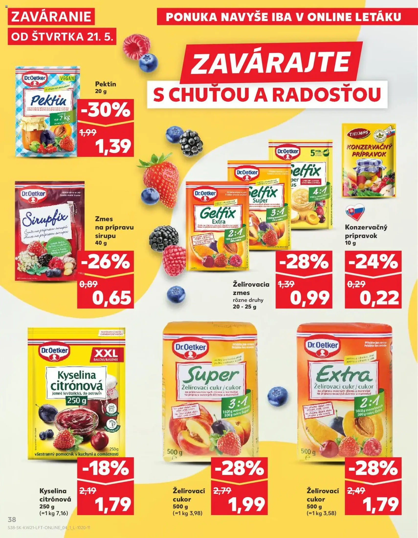 Kaufland SK akciós újság - 2026.05.21. érvényes szórólap 38 oldal 74 oldalból