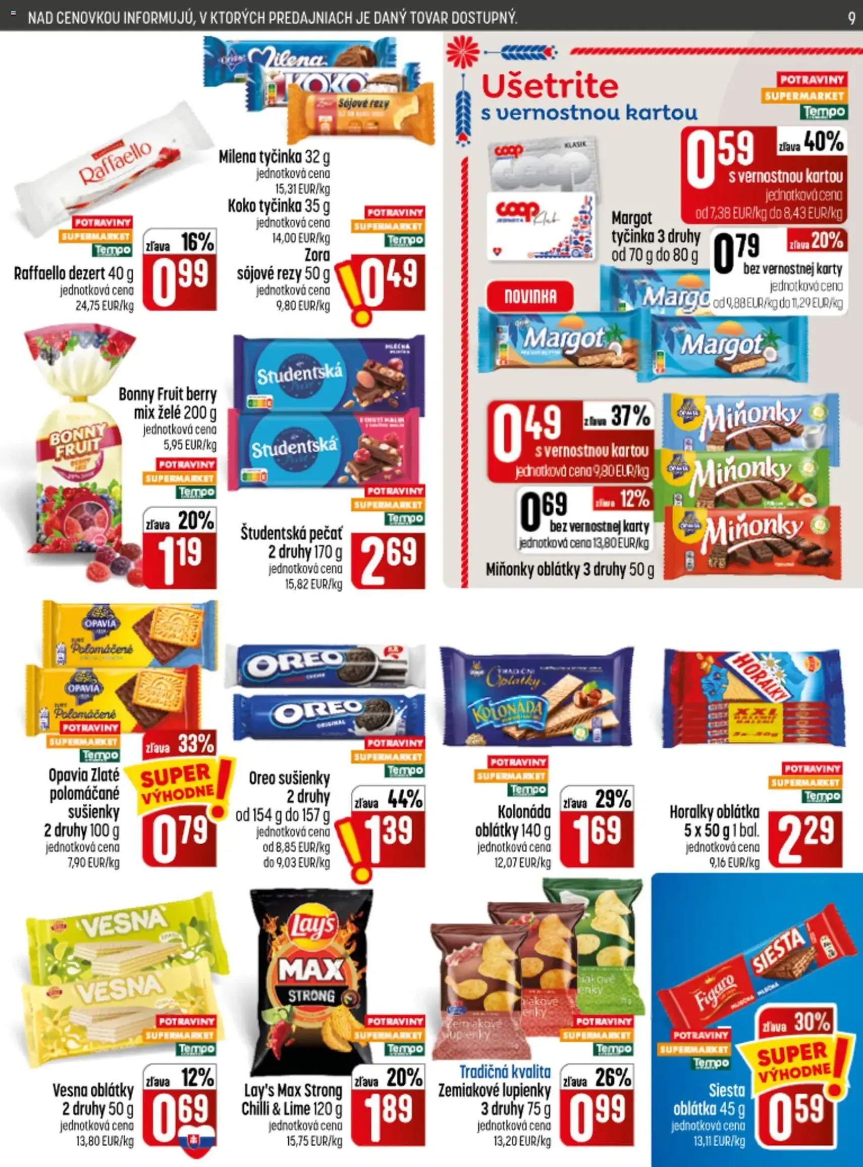 COOP Jednota leták - platný leták od 24.09.2026 strana 9 z 28