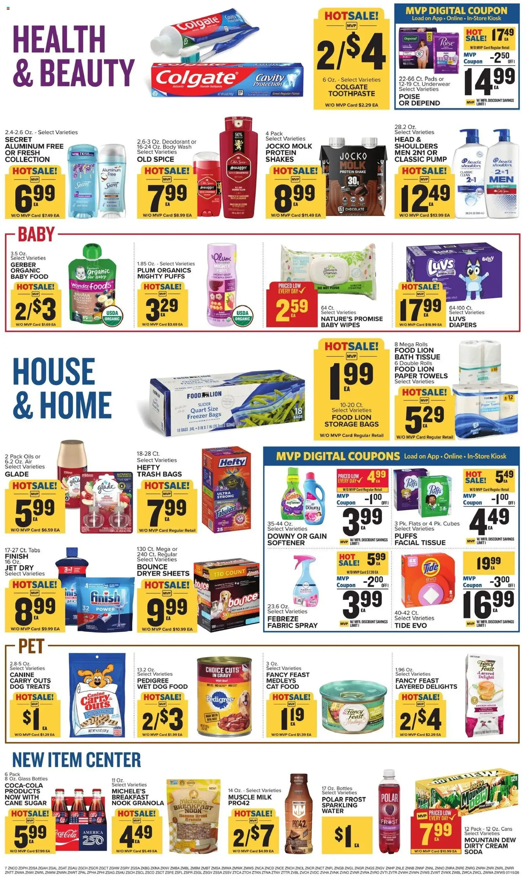 Food Lion Weekly Ad - valid flyer from 07/15/2026, page 13 of 18
