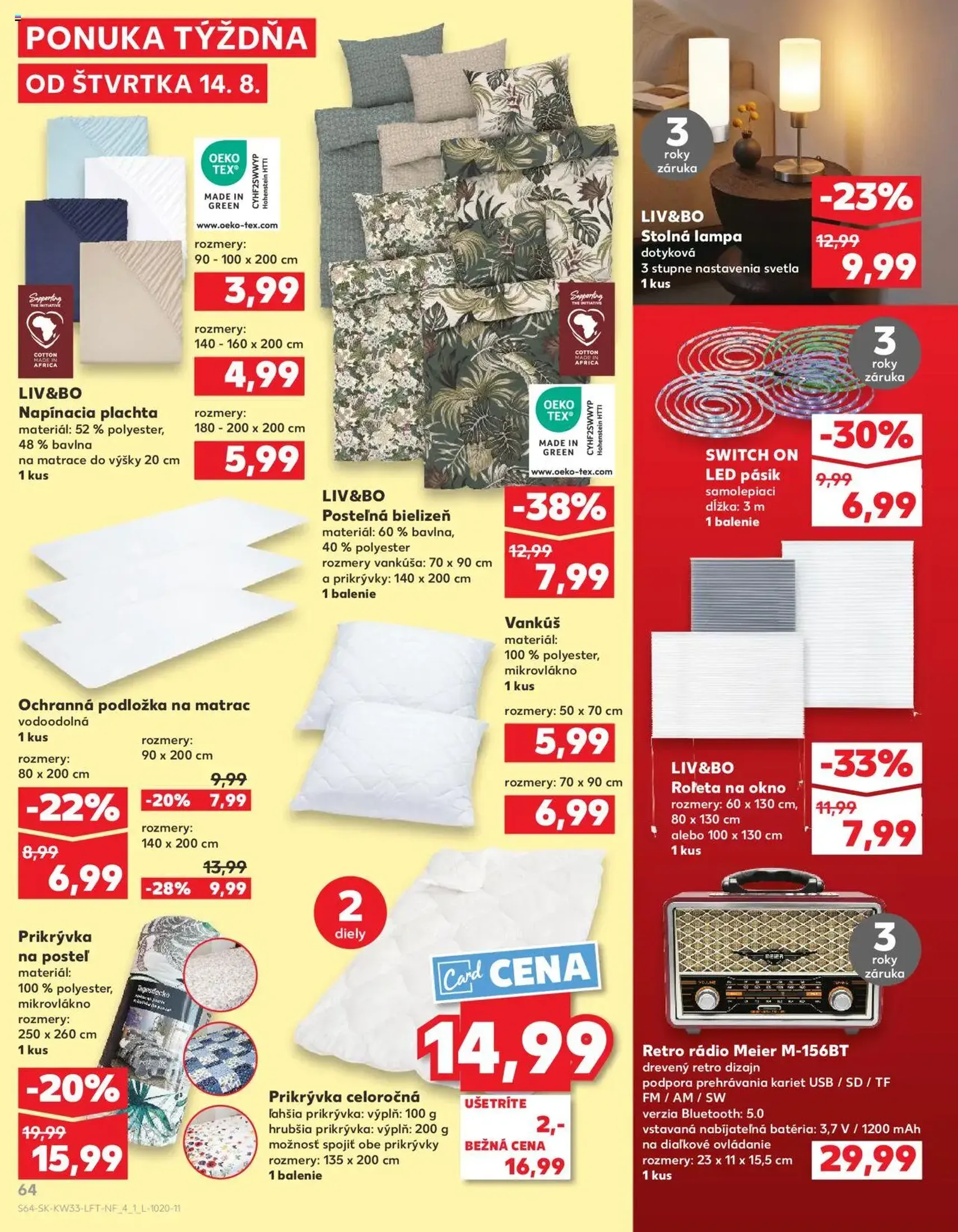Kaufland Bratislava-Dúbravka - platný leták od 14.08.2025 strana 64 z 76