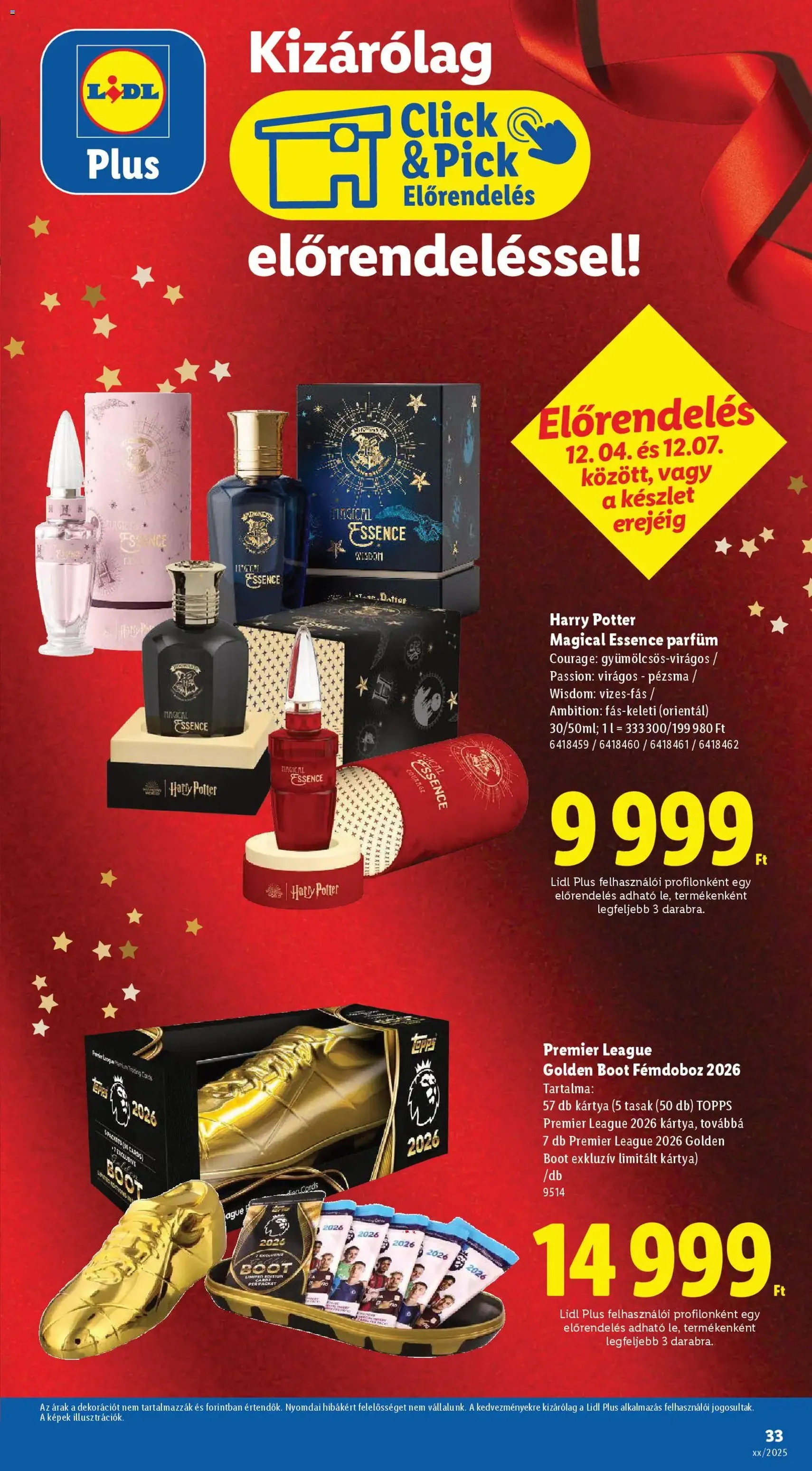 Lidl Akciós újság - 2025.12.04. érvényes szórólap 33 oldal 62 oldalból