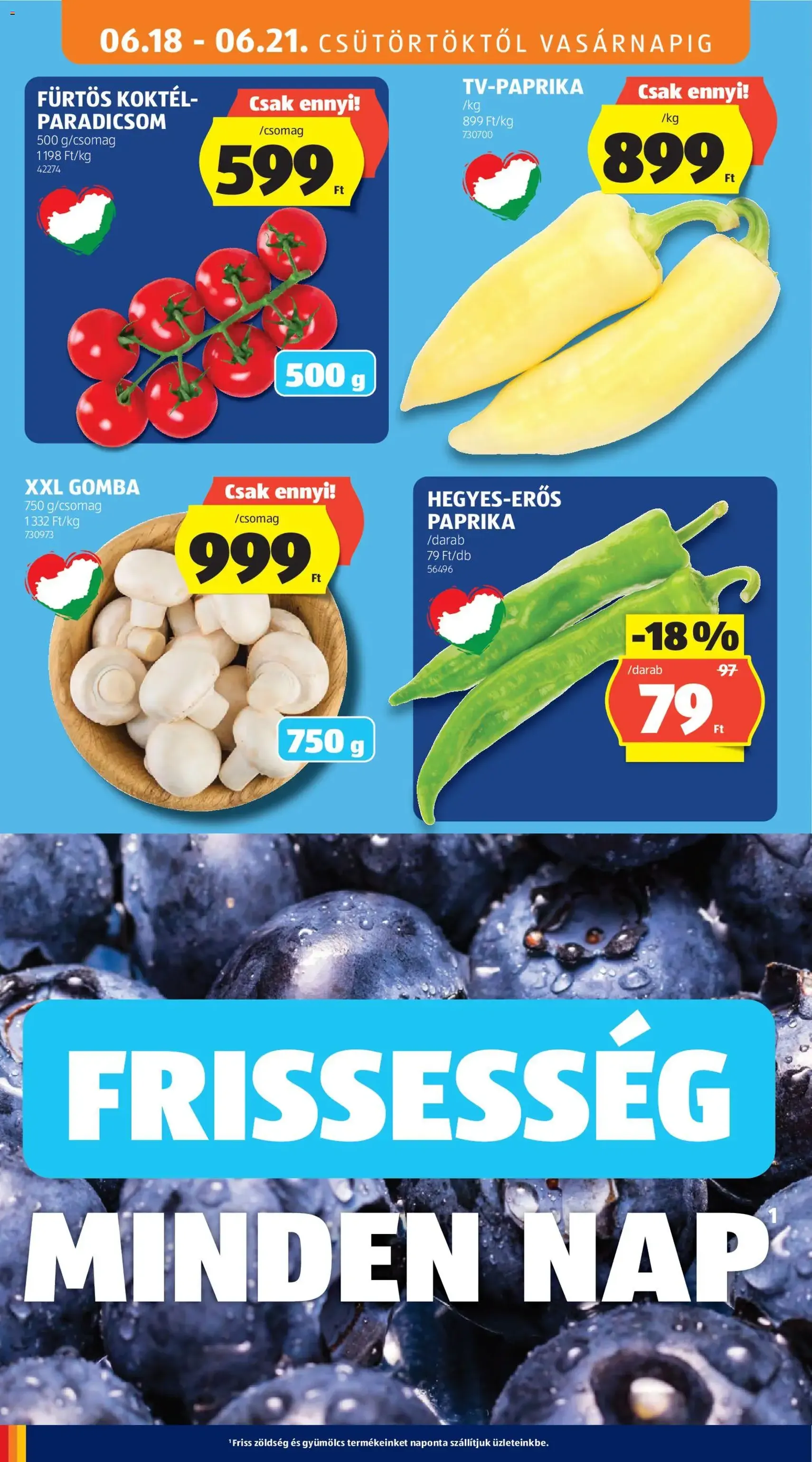 Aldi akciós újság - 2026.06.18. érvényes szórólap 10 oldal 37 oldalból