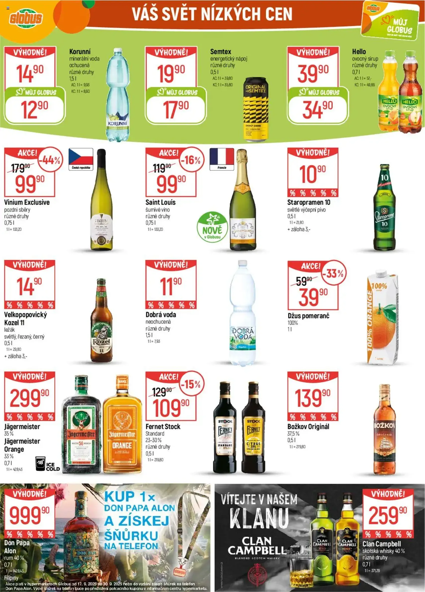 Globus leták - platný leták od 17.09.2025 strana 22 z 39