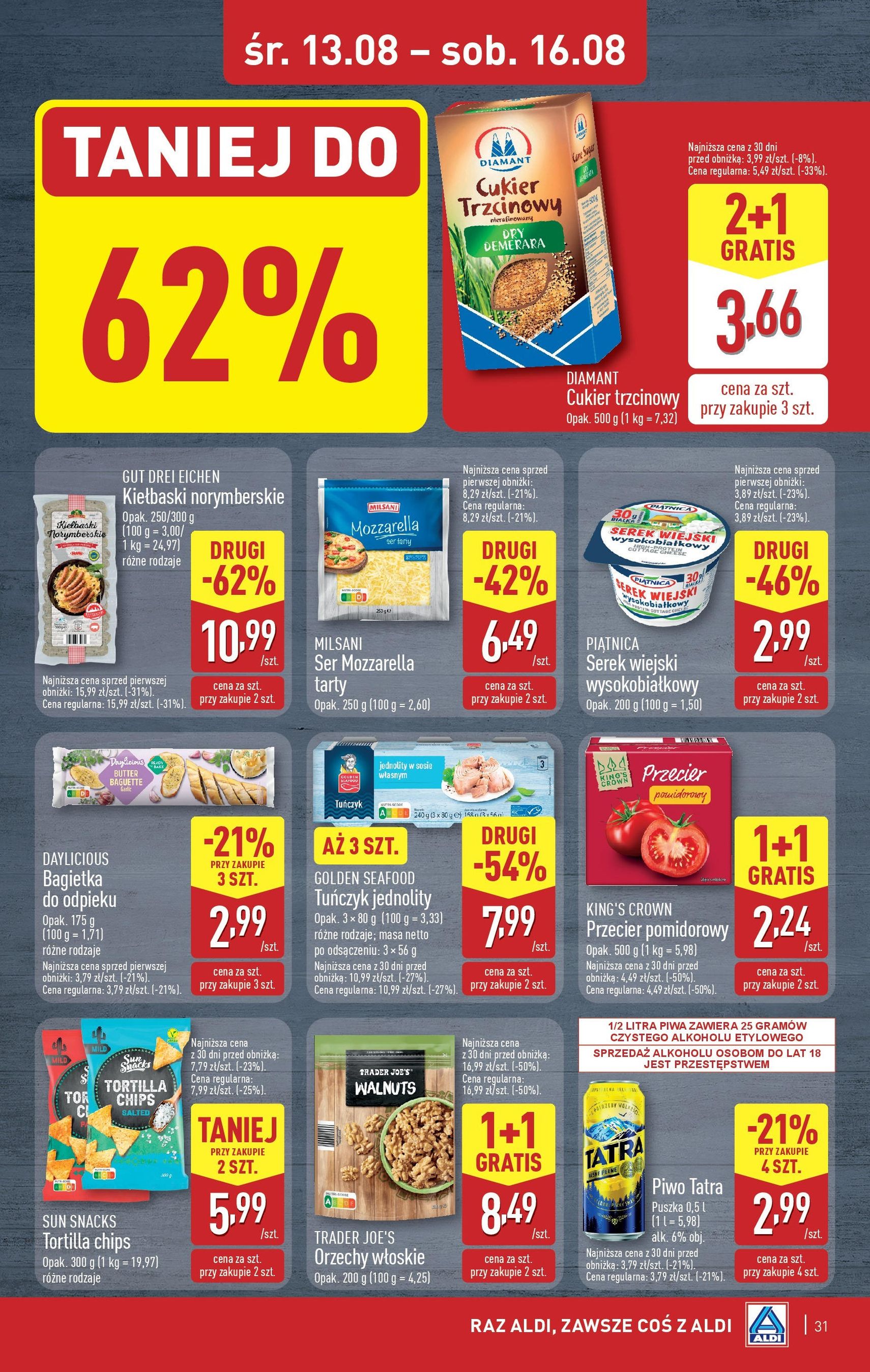 Aldi Gazetka - ważny gazetka od 11.08.2025 strona 31 z 40 Aldi Gazetka - ważny gazetka od 11.08.2025 strona 31 z 40