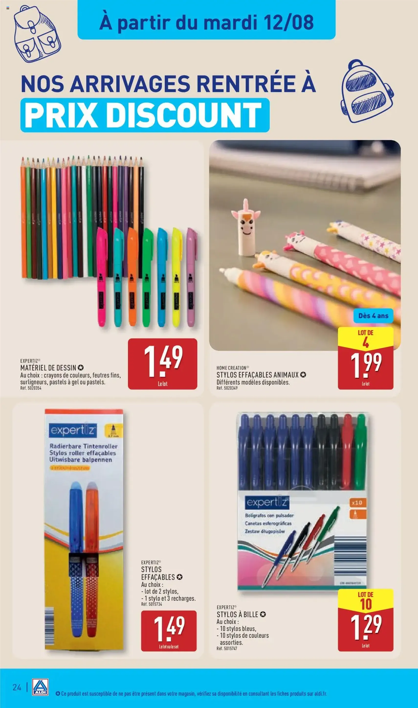 Aldi catalogue semaine 33 - brochure valable à partir du 12/08/2025, page 26 sur 51 Aldi catalogue semaine 33 - brochure valable à partir du 12/08/2025, page 26 sur 51