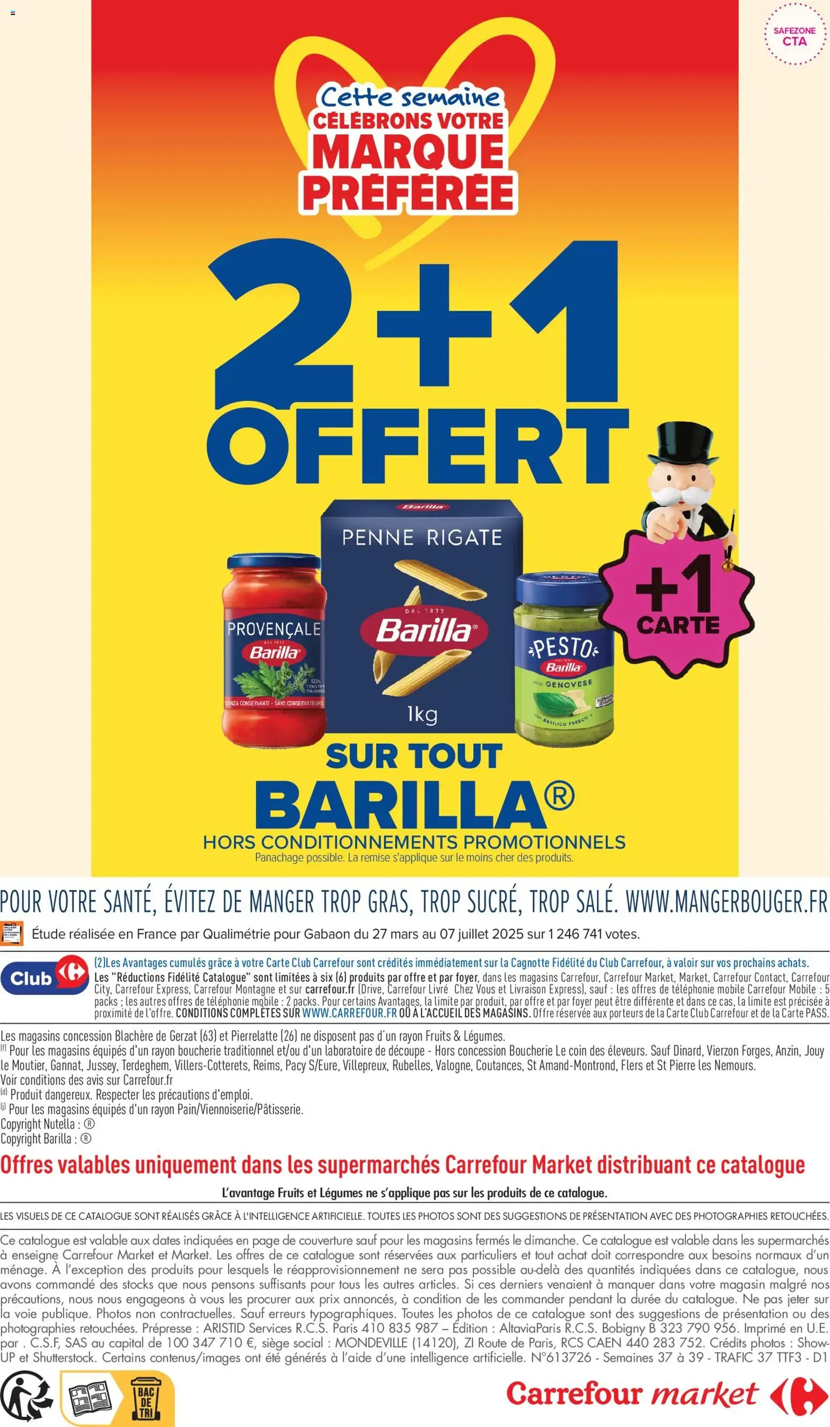 Carrefour Market catalogue - brochure valable à partir du 08/09/2026, page 3 sur 20
