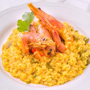 Recipe preview Fresh Simple Prawn and Pea Creamy Risotto