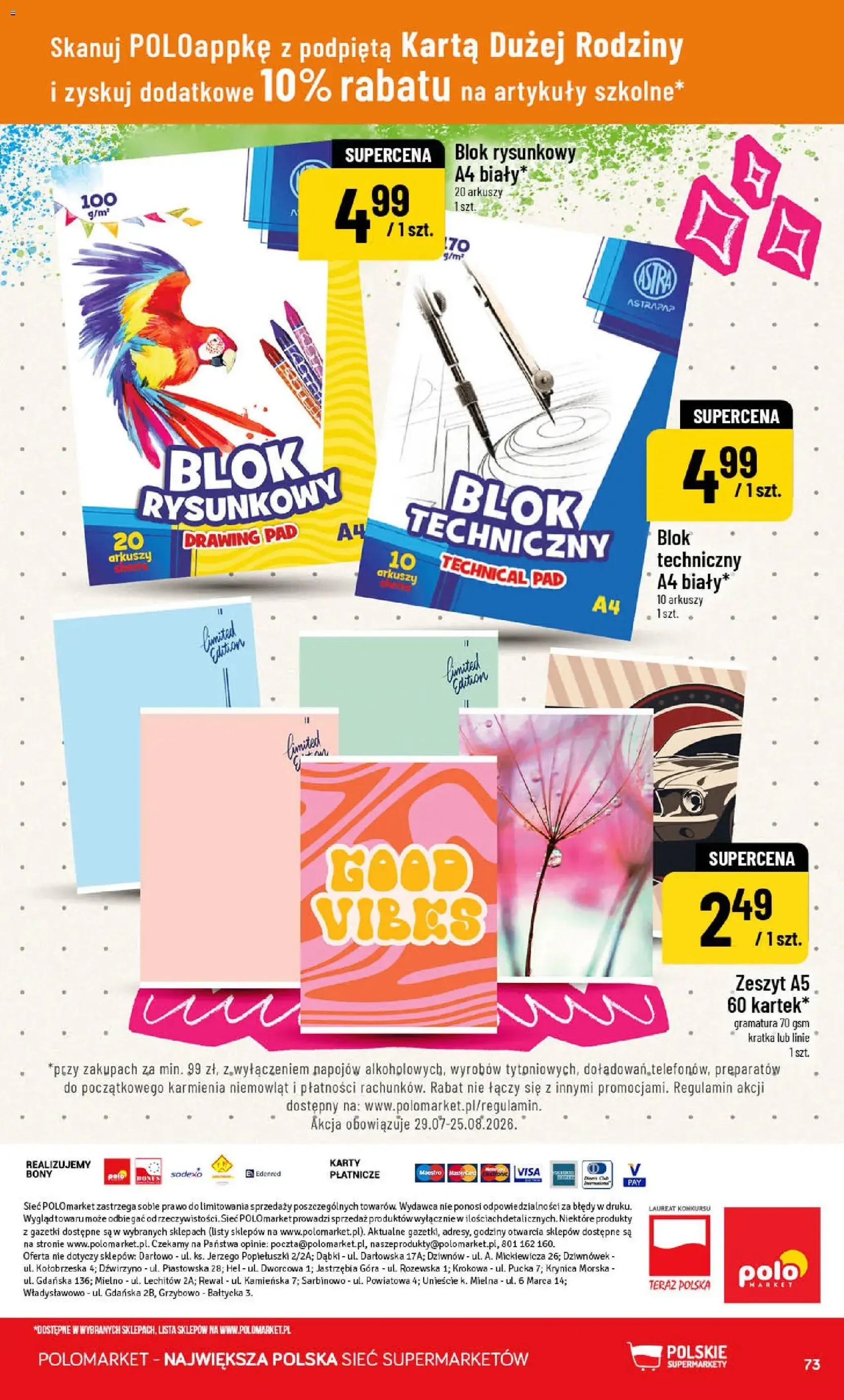 POLOmarket gazetka - ważny gazetka od 29.07.2026 strona 73 z 74