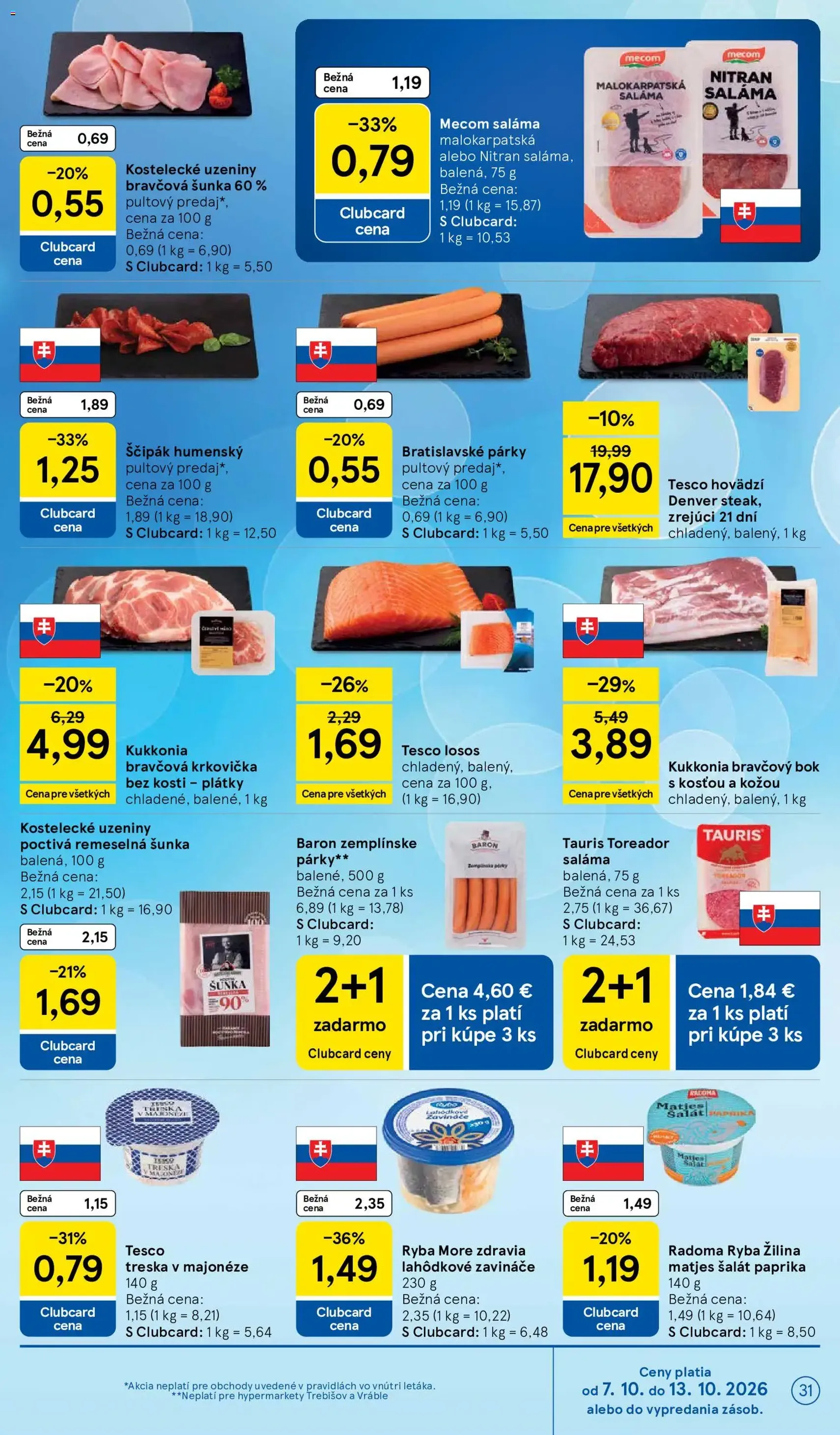Tesco Hypermarket - leták - platný leták od 07.10.2026 strana 31 z 51
