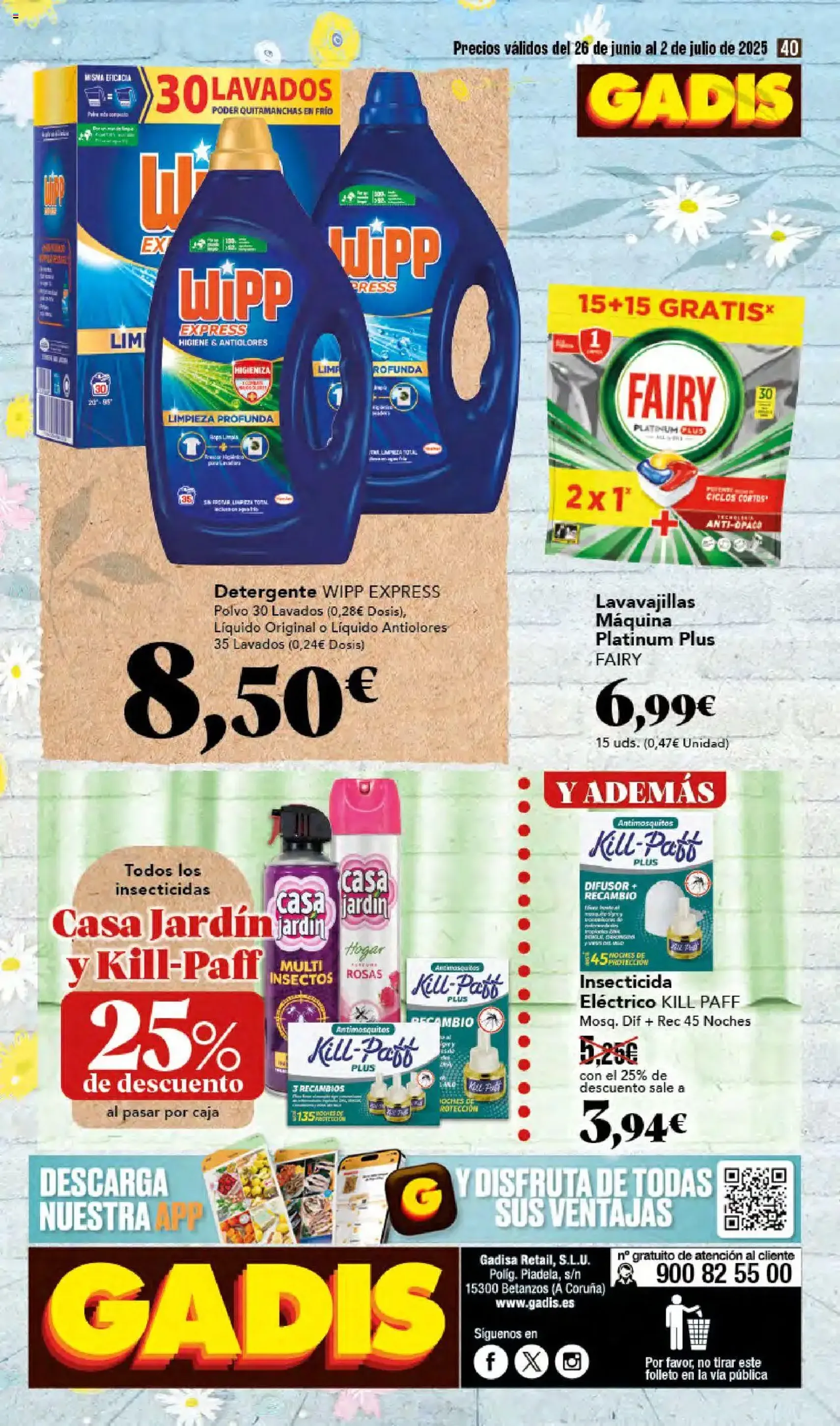 Gadis folleto - folleto válido desde 26/06/2025 página 40 de 40