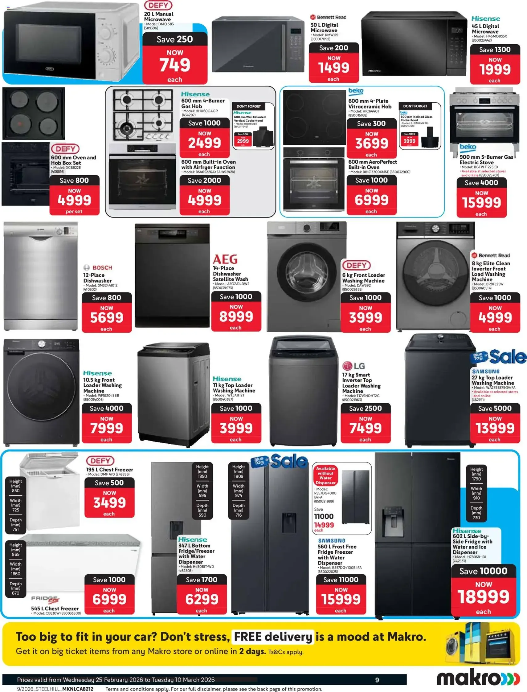 Makro Specials - valid flyer from 25/02/2026, page 9 of 16