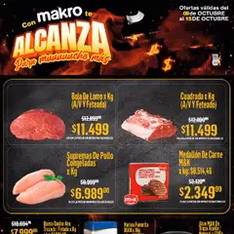 Vista previa del folleto Makro ofertas válido desde 09/10/2025