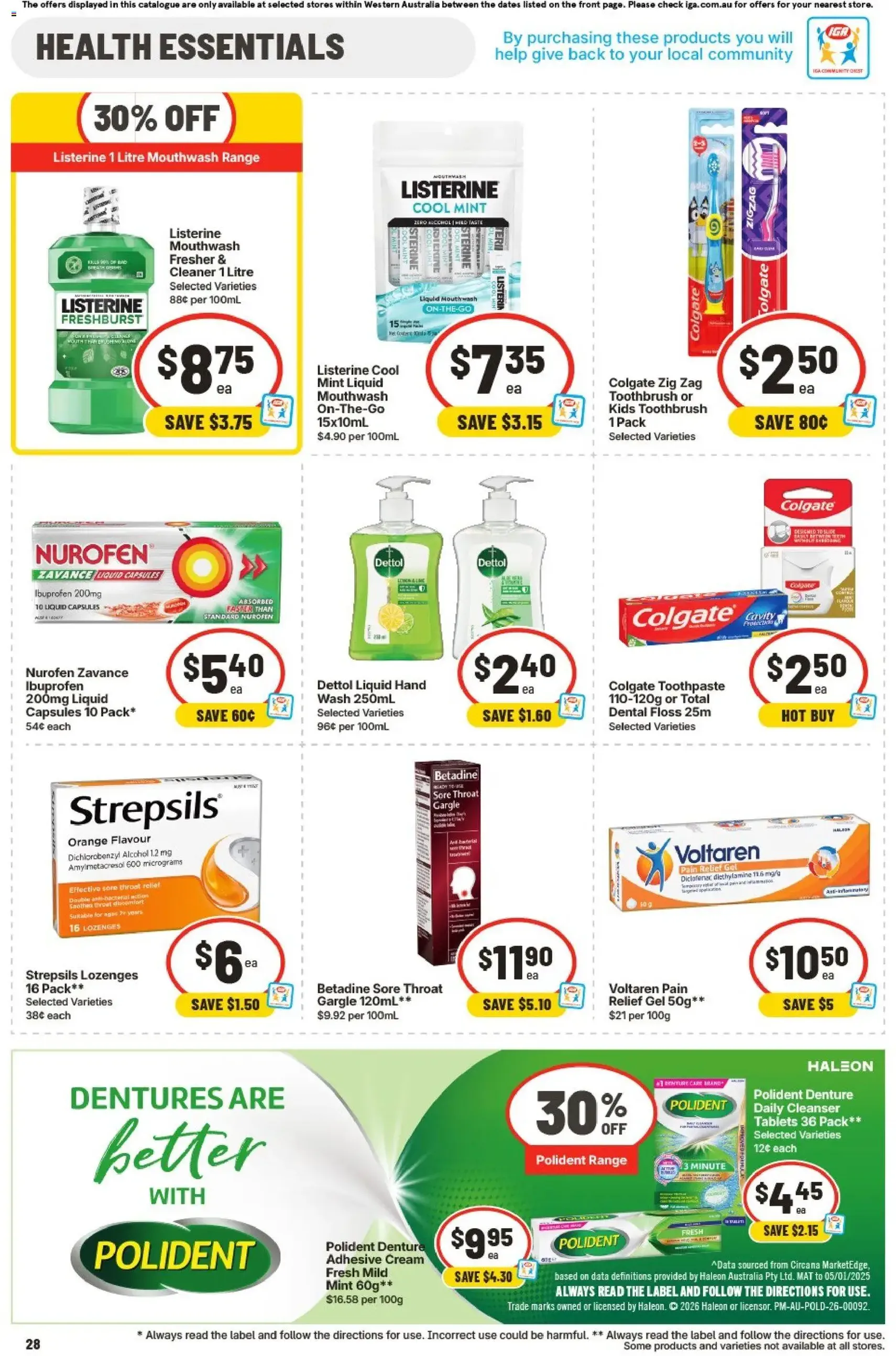 IGA catalogue - valid flyer from 05/08/2026, page 28 of 30