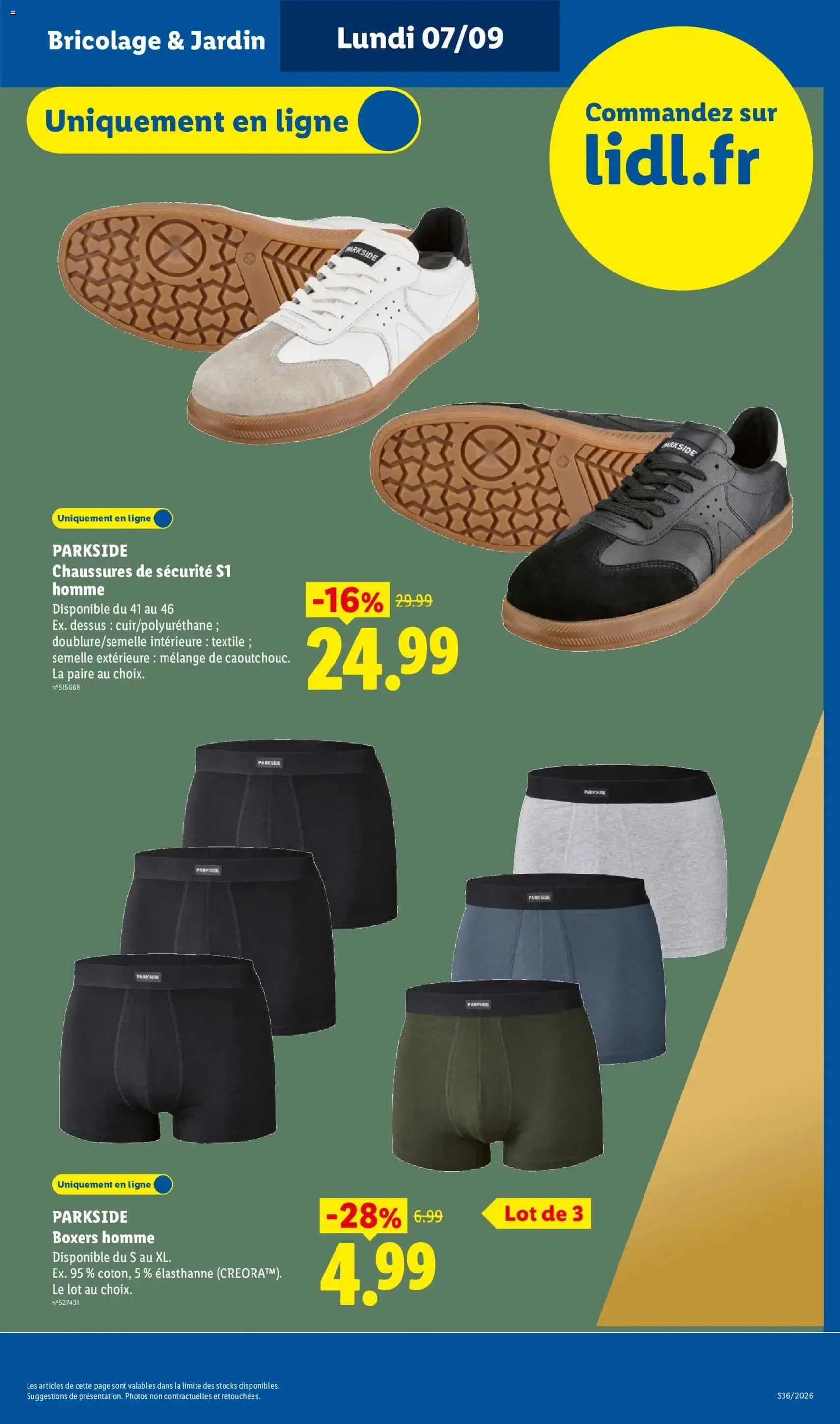 LIDL catalogue - brochure valable à partir du 03/09/2026, page 47 sur 61