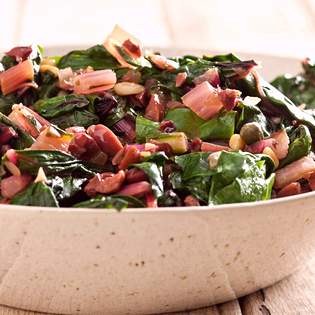 Recipe preview Mediterranean Braised Chard