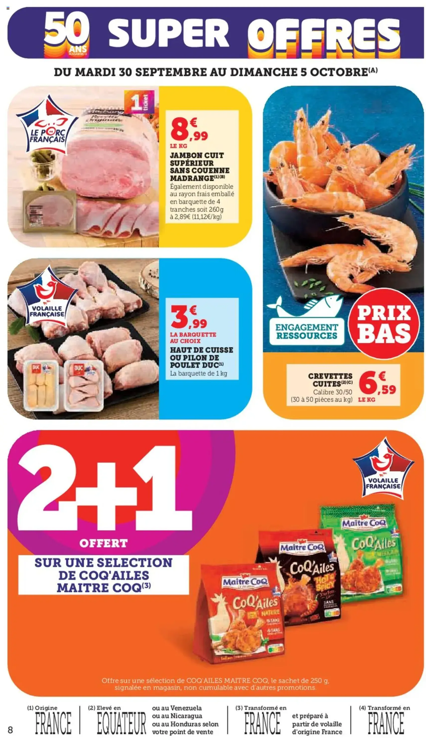 Hyper U catalogue - brochure valable à partir du 30/09/2025, page 8 sur 48