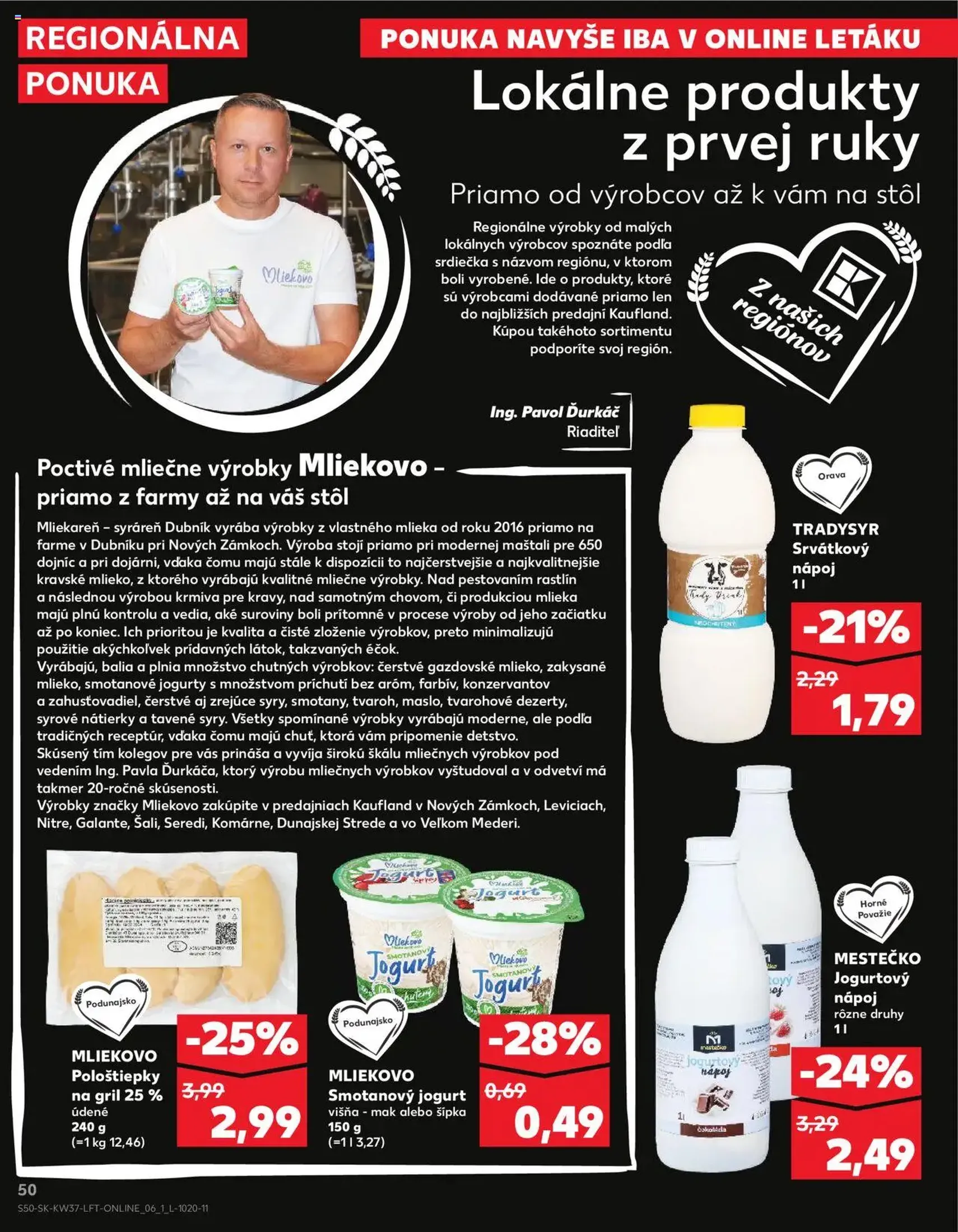 Kaufland SK Bratislava-Devínska Nová Ves - 2025.09.11. érvényes szórólap 50 oldal 78 oldalból Kaufland SK Bratislava-Devínska Nová Ves - 2025.09.11. érvényes szórólap 50 oldal 78 oldalból