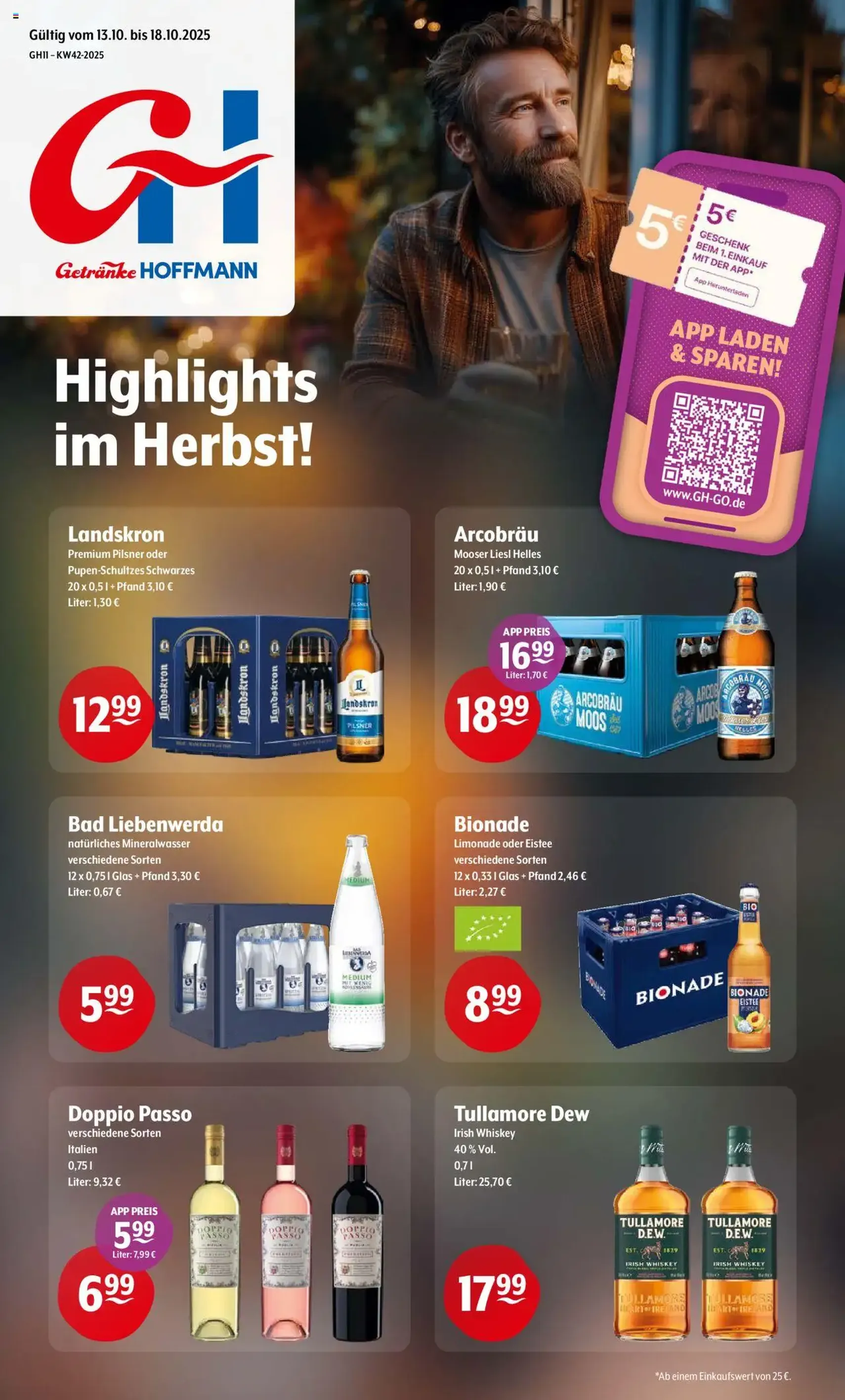 Trink und Spare Prospekt - Gültiger Prospekt ab 13.10.2025, Seite 1 von insgesamt 12