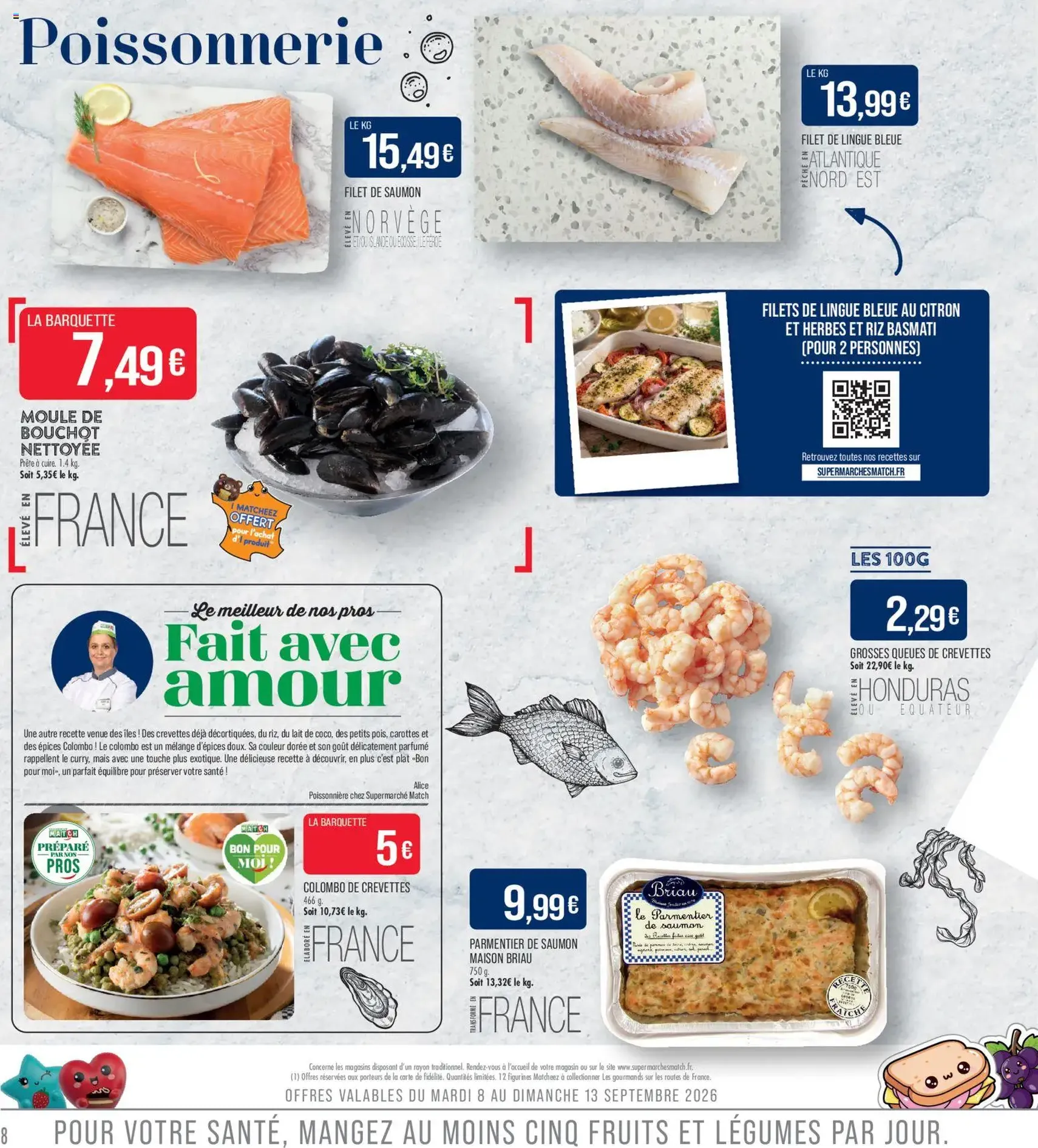 Match Supermarché catalogue - brochure valable à partir du 08/09/2026, page 8 sur 26